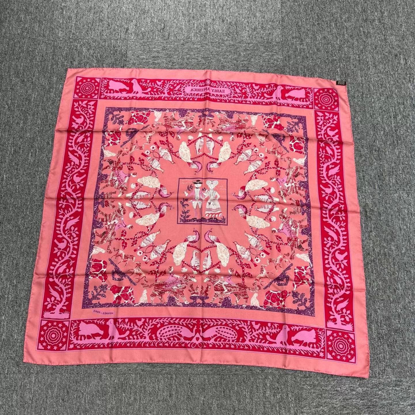 Hermes hermes american west silk scarf. Size ONE SIZE - 5 Thumbnail