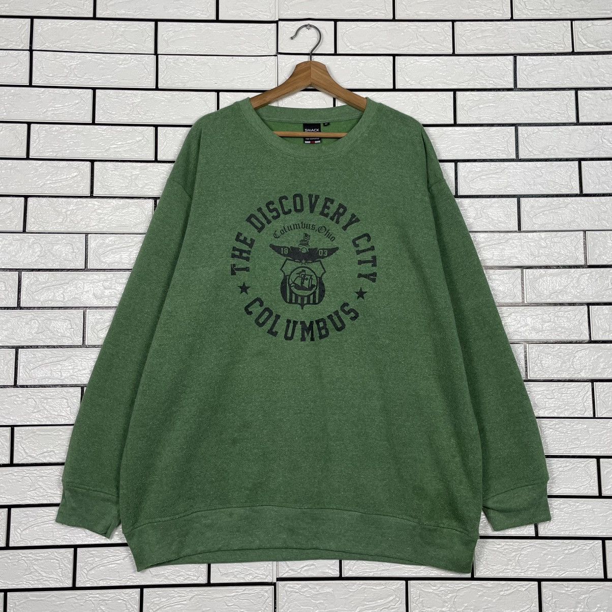 Japanese Brand Japanese Brand Smack Columbus Sweatshirt Size US XXL / EU 58 / 5 - 1 Thumbnail
