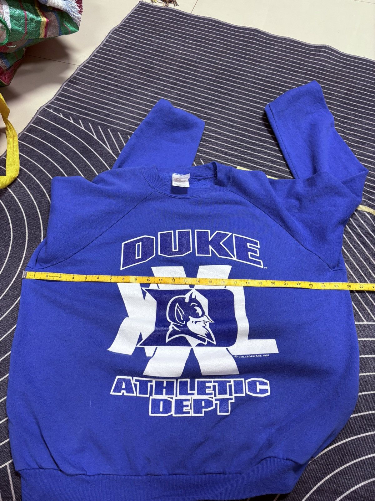 Other Vintage 90s 1996 Duke University Sweatshirt Size US XXL / EU 58 / 5 - 10 Thumbnail