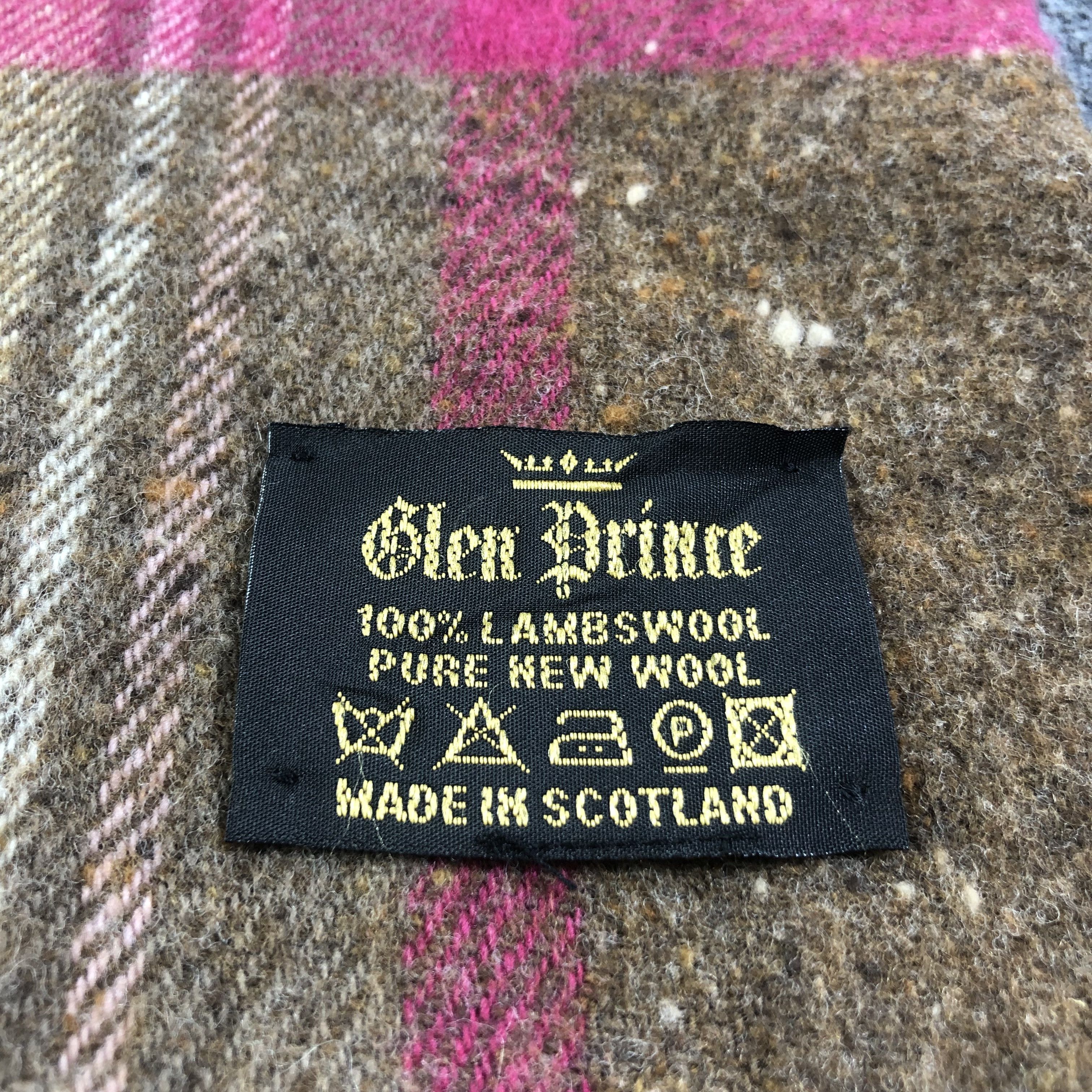 Hypebeast Glen Prince Wool Scarf Muffler V1162 Size ONE SIZE - 4 Thumbnail