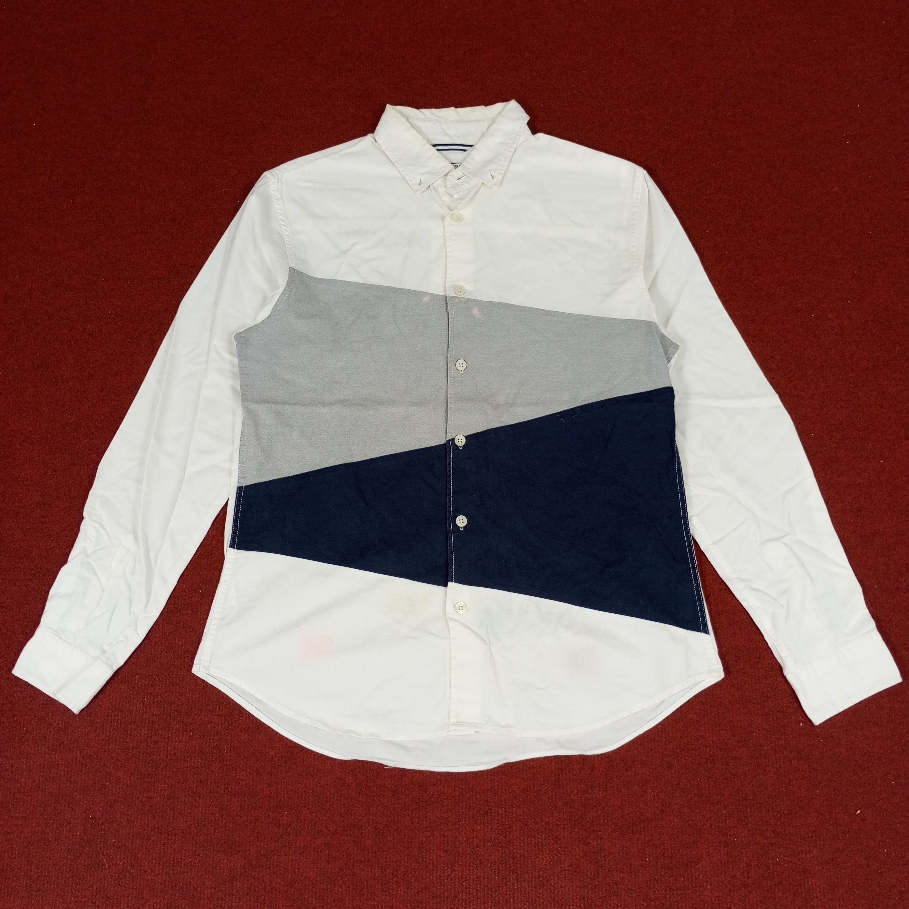 Vintage × semanticdesign Sematic Design Nice Design Casual Style Shirt Size US M / EU 48-50 / 2 - 1 Thumbnail