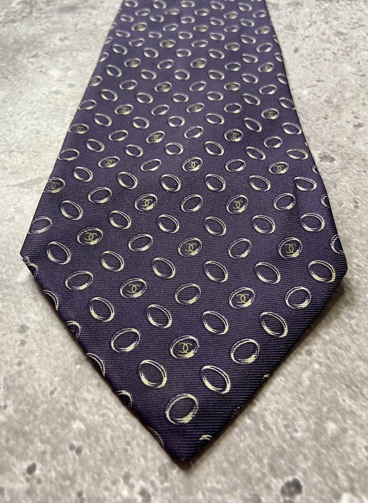 Chanel Chanel Ring Monogram Logo Tie Size ONE SIZE - 7 Thumbnail