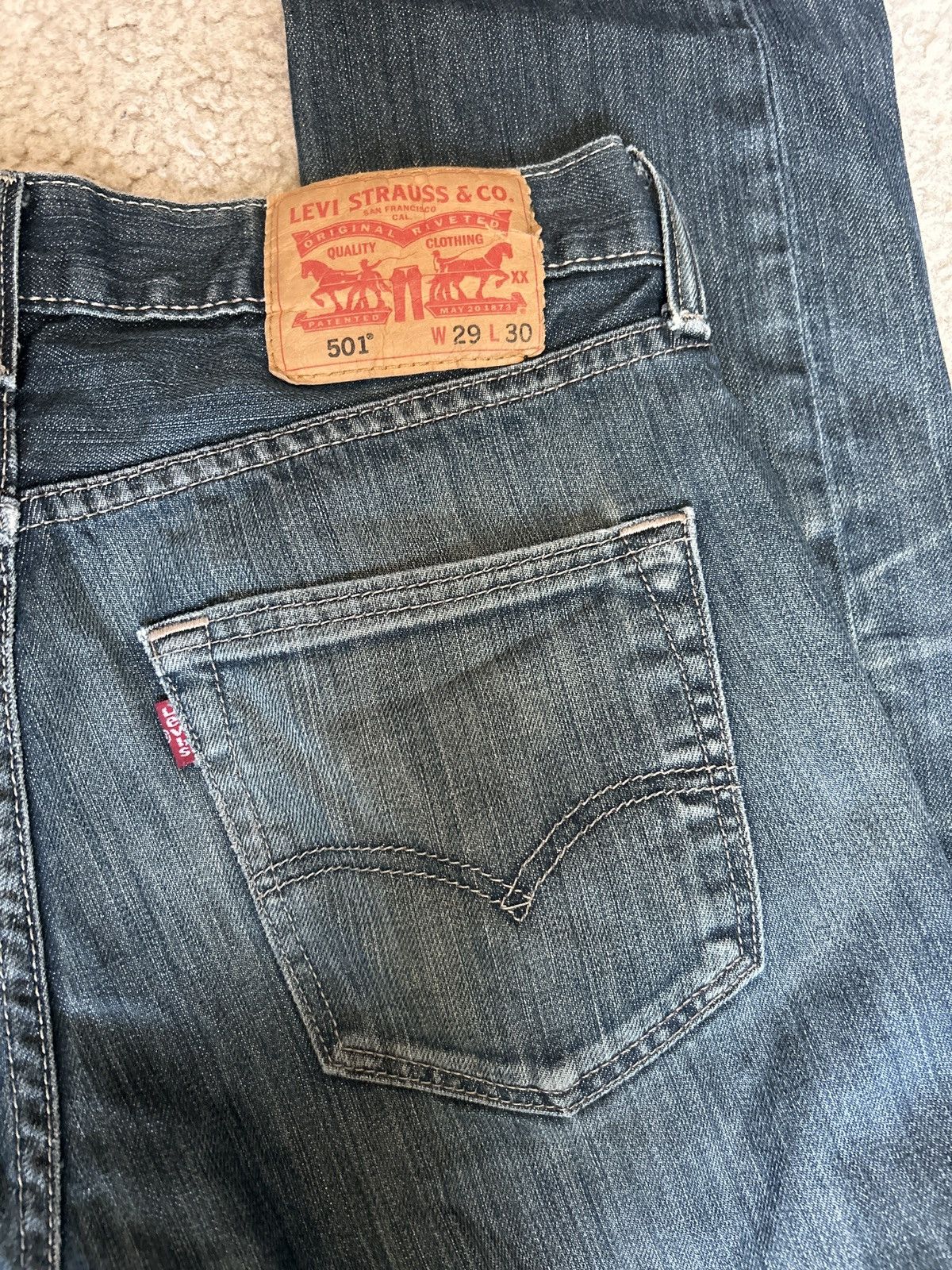 Levi's Vintage Clothing Levi’s 501 denim Size US 29 - 4 Thumbnail