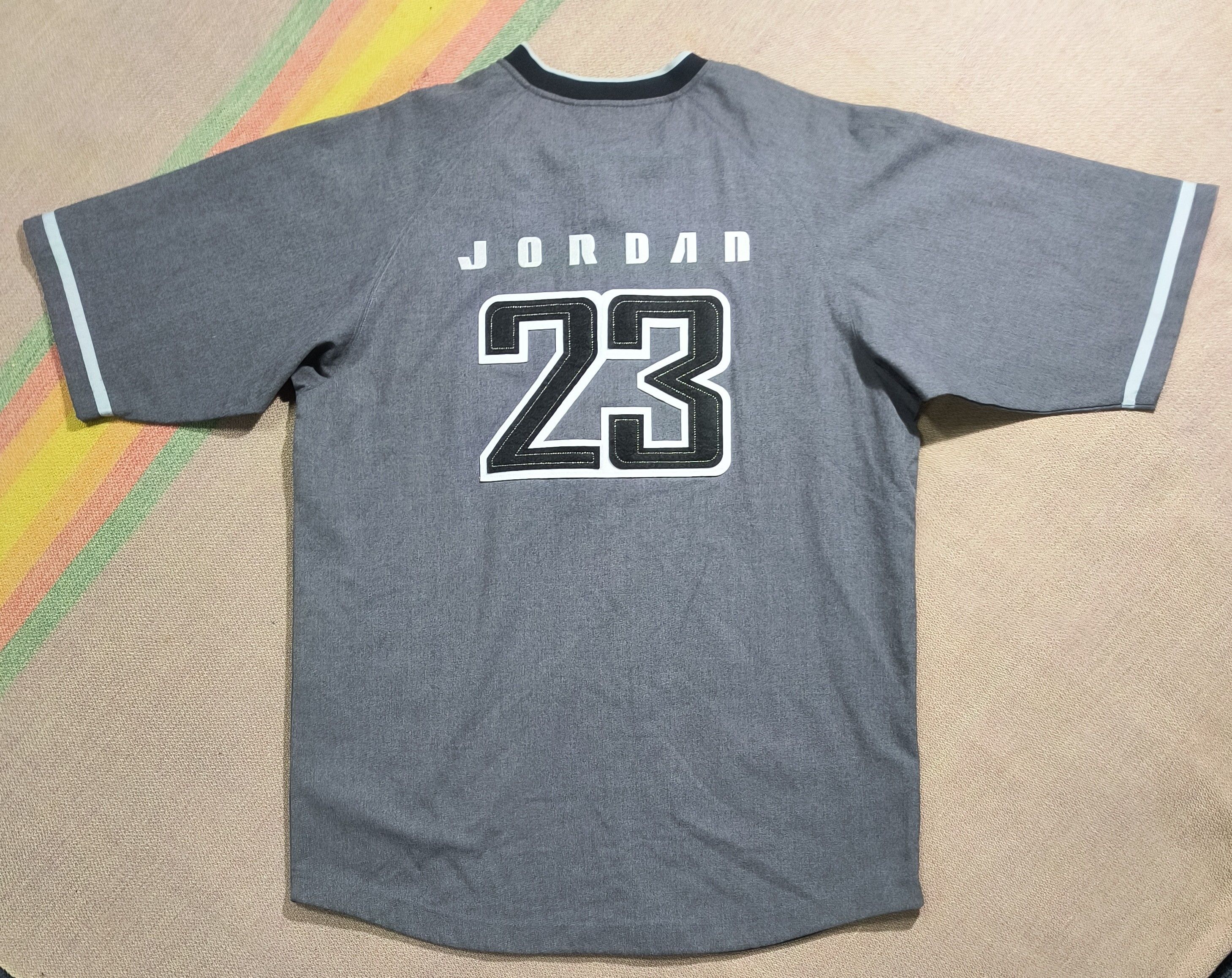 Jordan Brand Vintage Y2K Jordan baseball jersey Size US XL / EU 56 / 4 - 2 Thumbnail