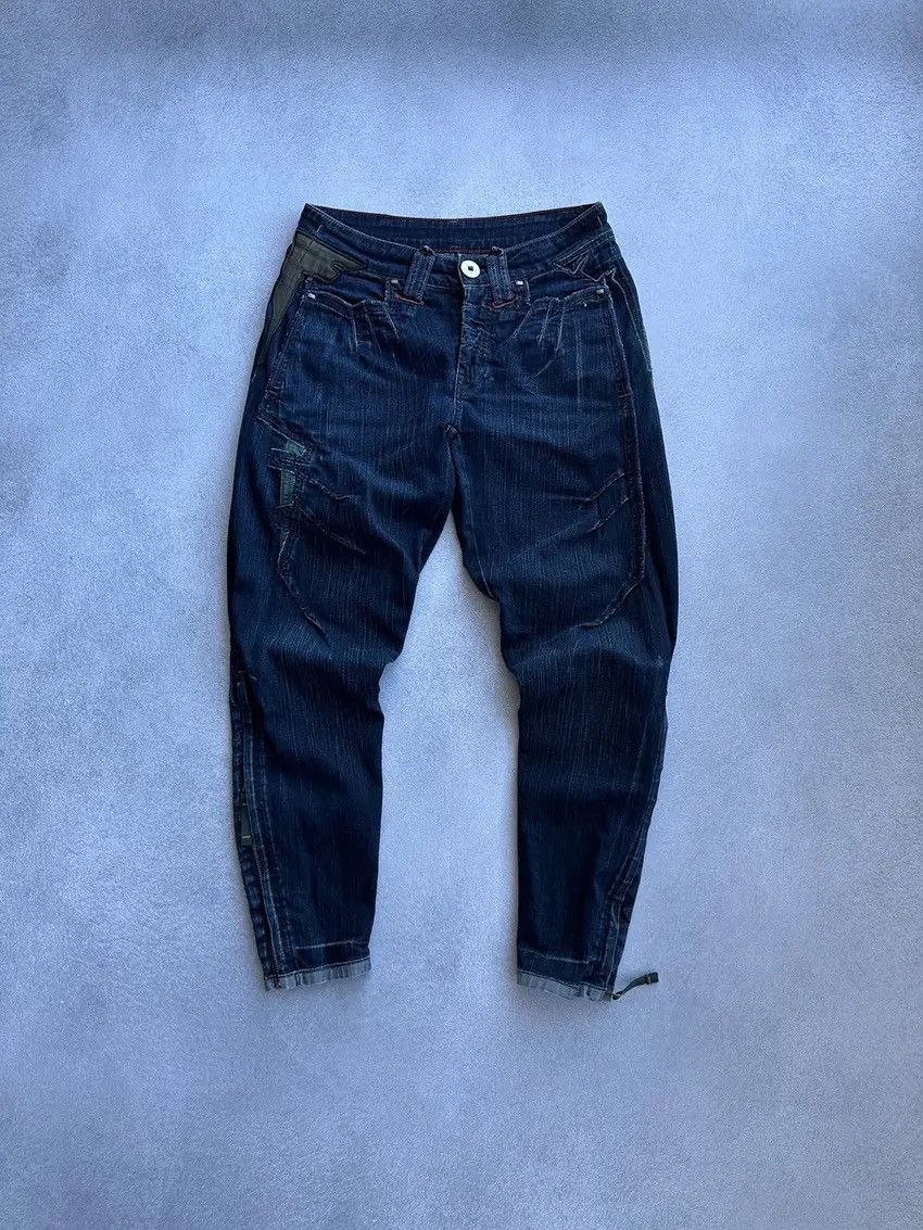 Japanese Brand × Marithe + Francois Girbaud × Vintage Vintage Marithe Francois Girbaud Italy Zipper Jeans Size US 26 / EU 42 - 1 Thumbnail