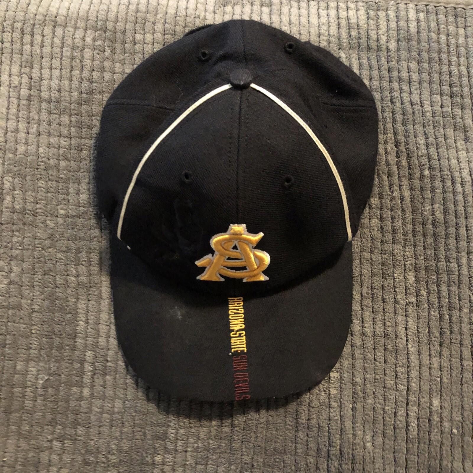 47 Arizona St. Sun Devils Hat OSFA Black Logo Twins Enterprise Size ONE SIZE - 2 Thumbnail