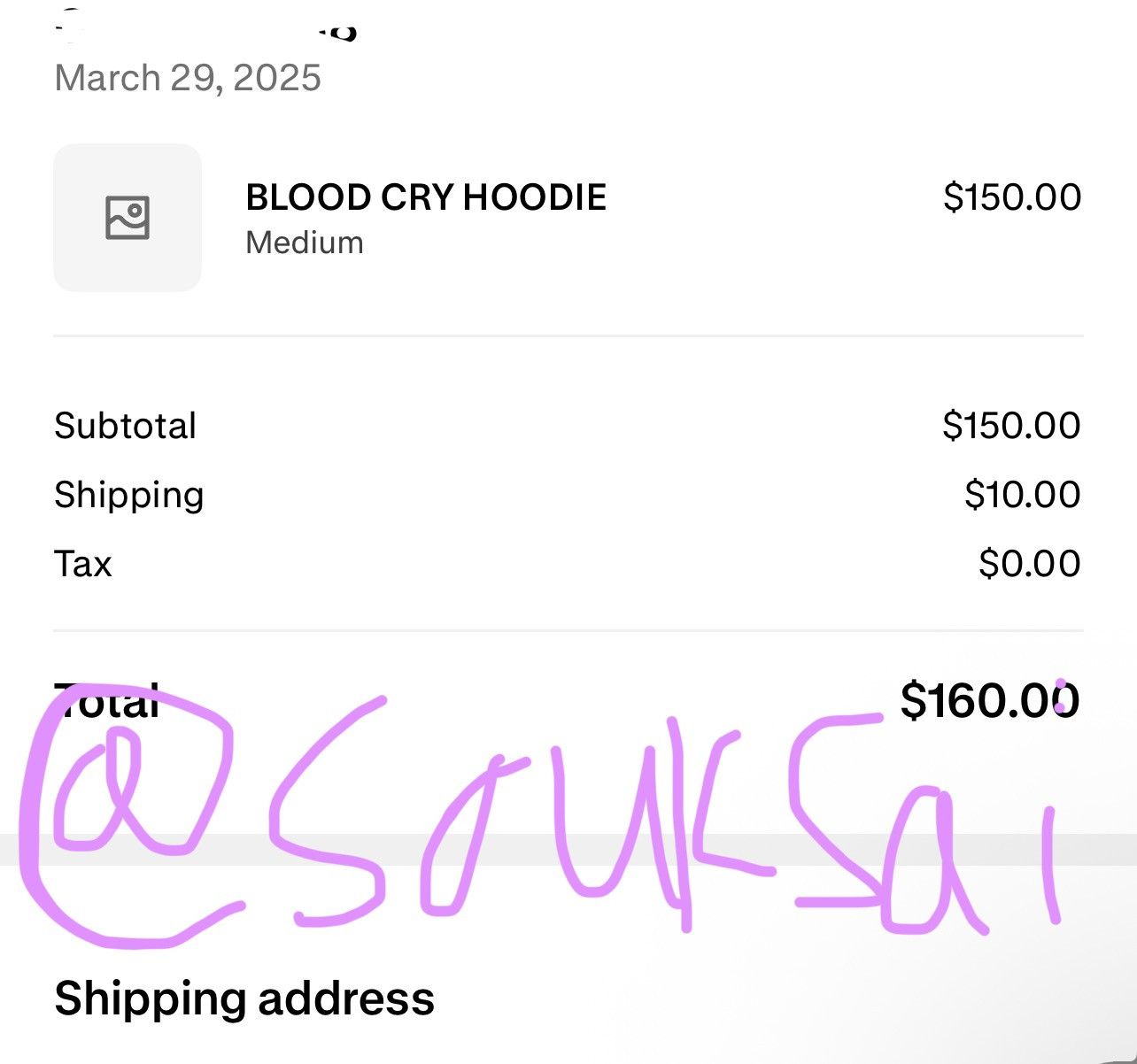 Droland Miller Droland Miller Blood Cry Hoodie Size US M / EU 48-50 / 2 - 4 Thumbnail