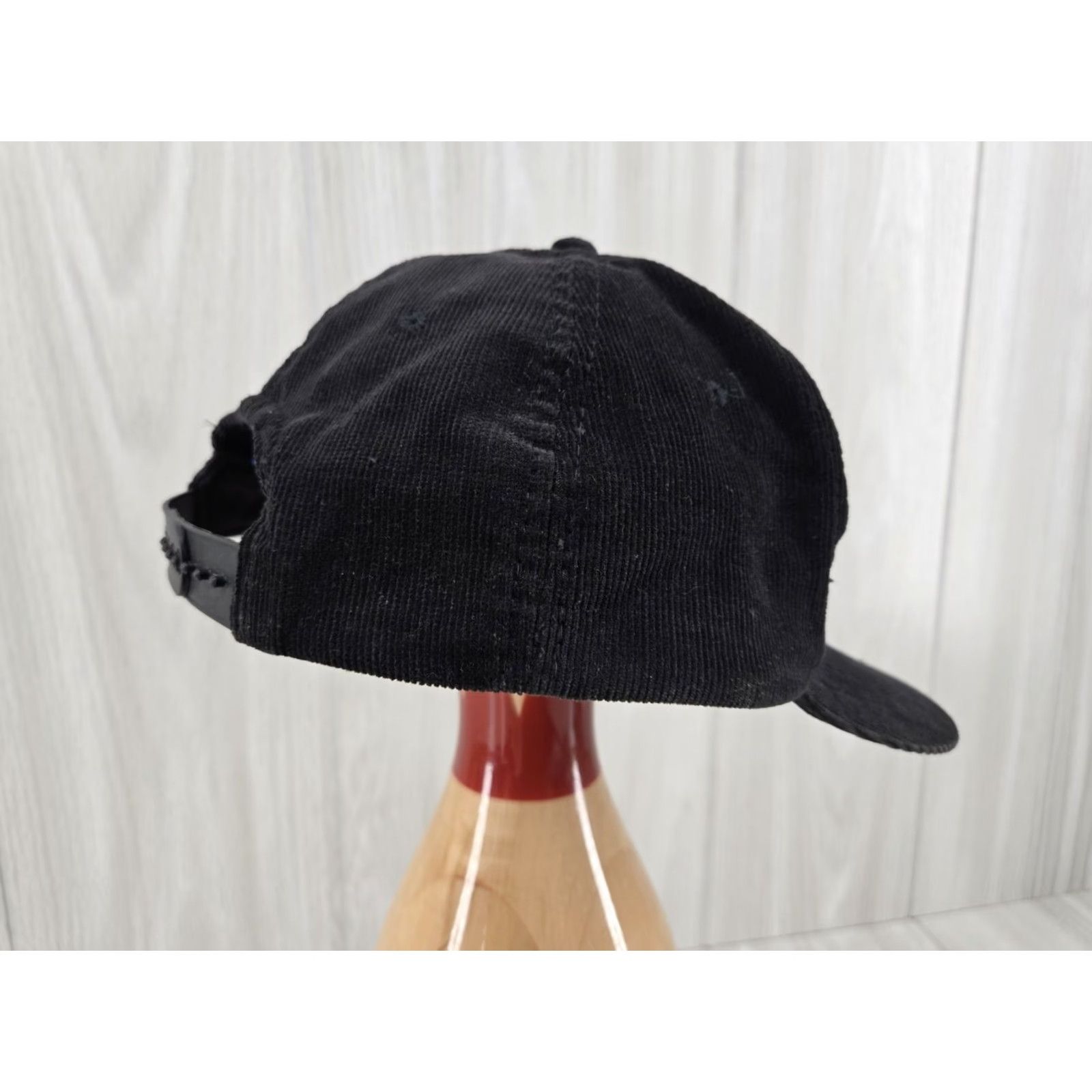 Vintage VINTAGE Leeds Northrup Trucker Hat Snapback Cap Black Cordury Mens Adjustable Cotton Polyester 80s Logo Patch Size ONE SIZE - 4 Thumbnail