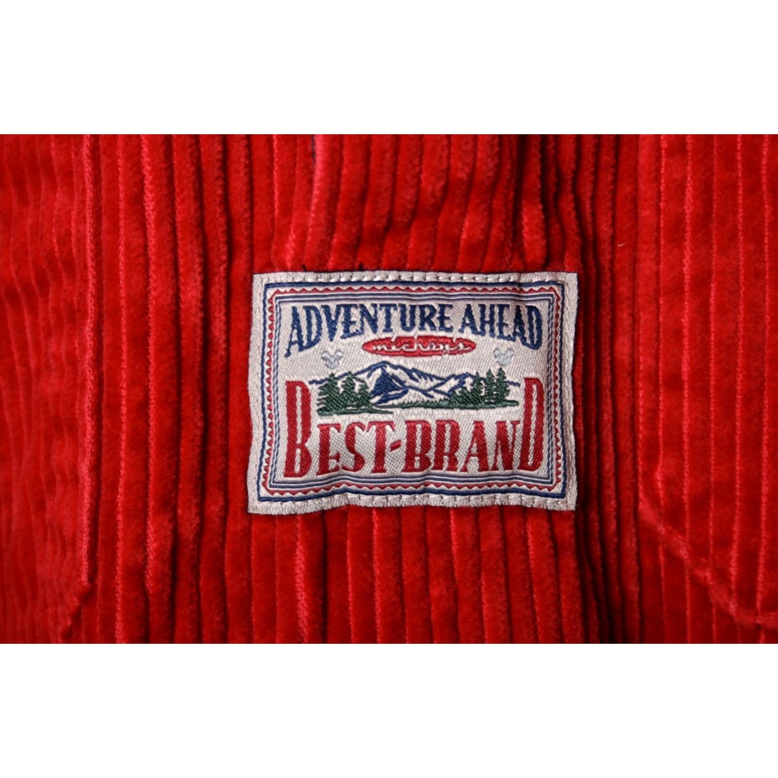 Disney VINTAGE Disney Red Corduroy Mickey & Friends Embroidered Popover Shirt S Mens Jacket? Size US S / EU 44-46 / 1 - 3 Thumbnail