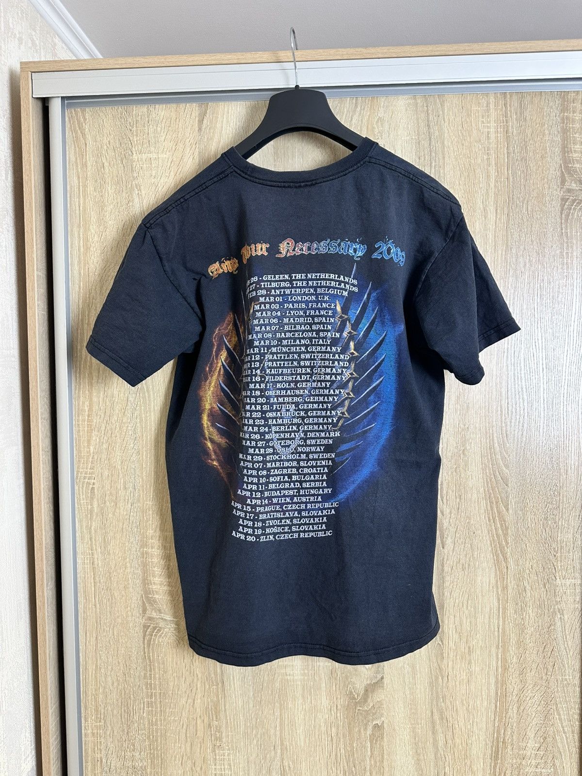 Band Tees 🔥 Vintage 2009 HammerFall Tour Metal Band Tee Shirt Size US L / EU 52-54 / 3 - 2 Thumbnail