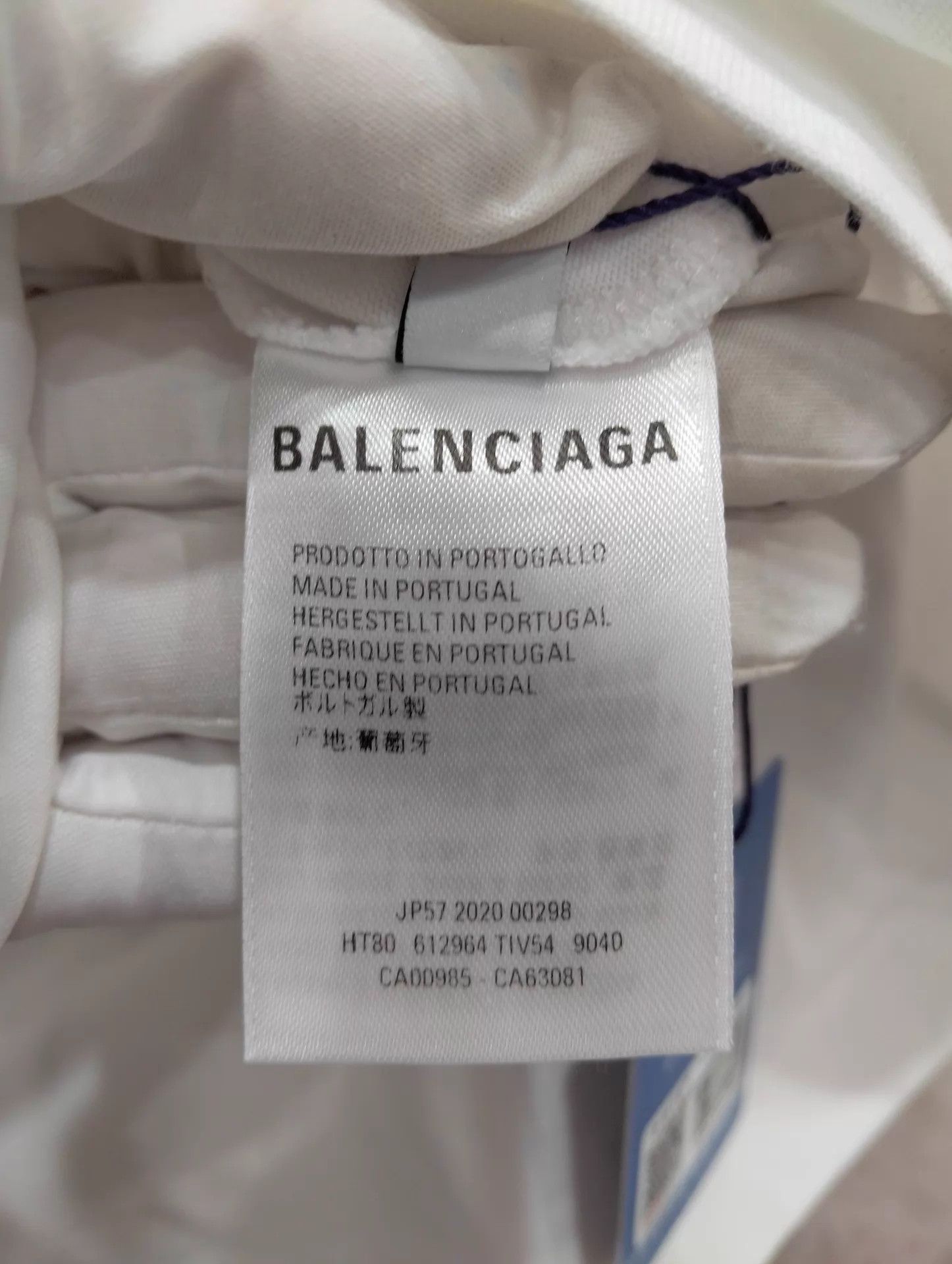 Balenciaga Balenciaga Women's Logo Print Crewneck Short Sleeve Tee M Size M / US 6-8 / IT 42-44 - 4 Thumbnail