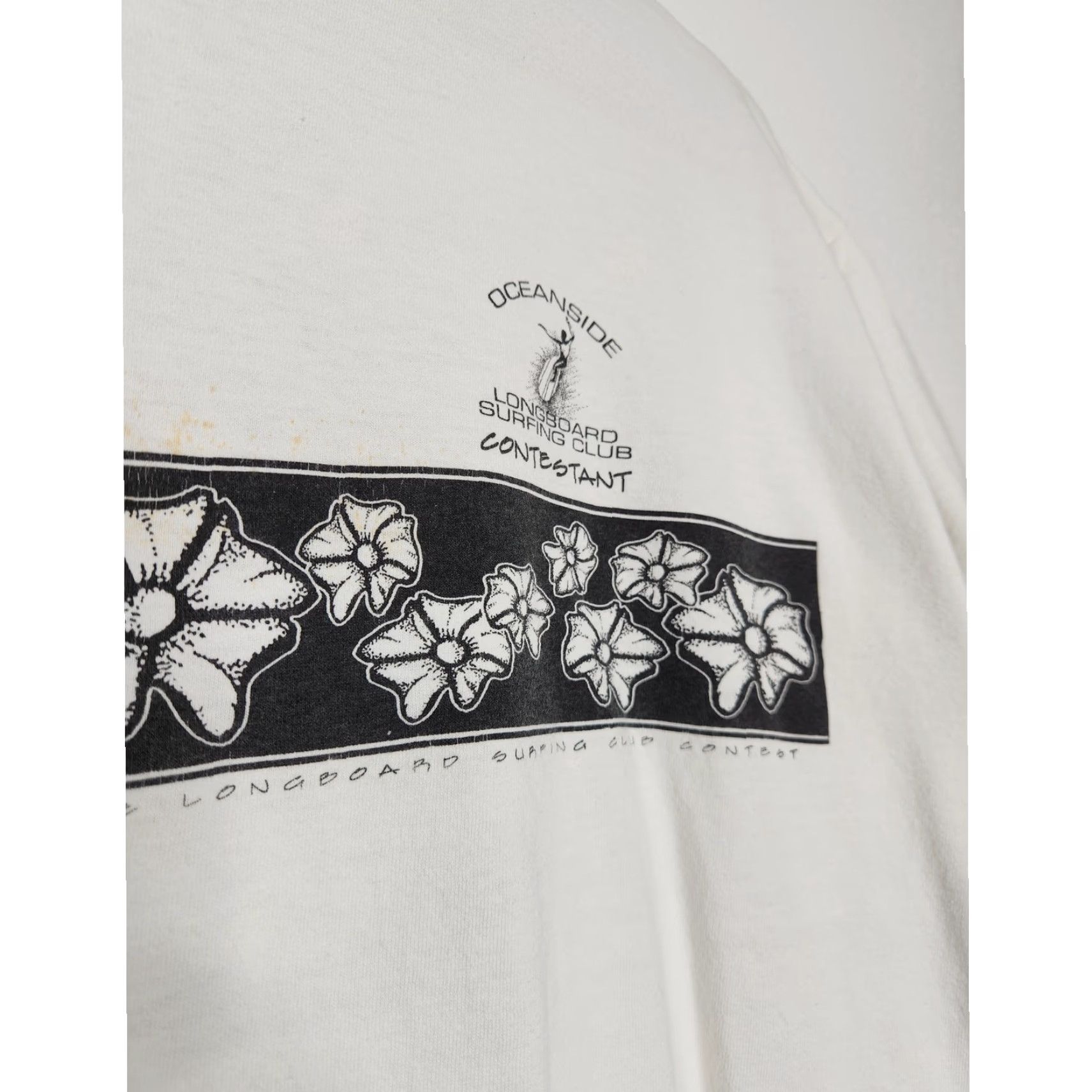 Doublet VINTAGE Oceanside Long Board Contest Surf California Double Sided XL Shirt Unisex Adults White 90s 00s coastal surf art nature double sided AOP boom Size US XL / EU 56 / 4 - 6 Thumbnail