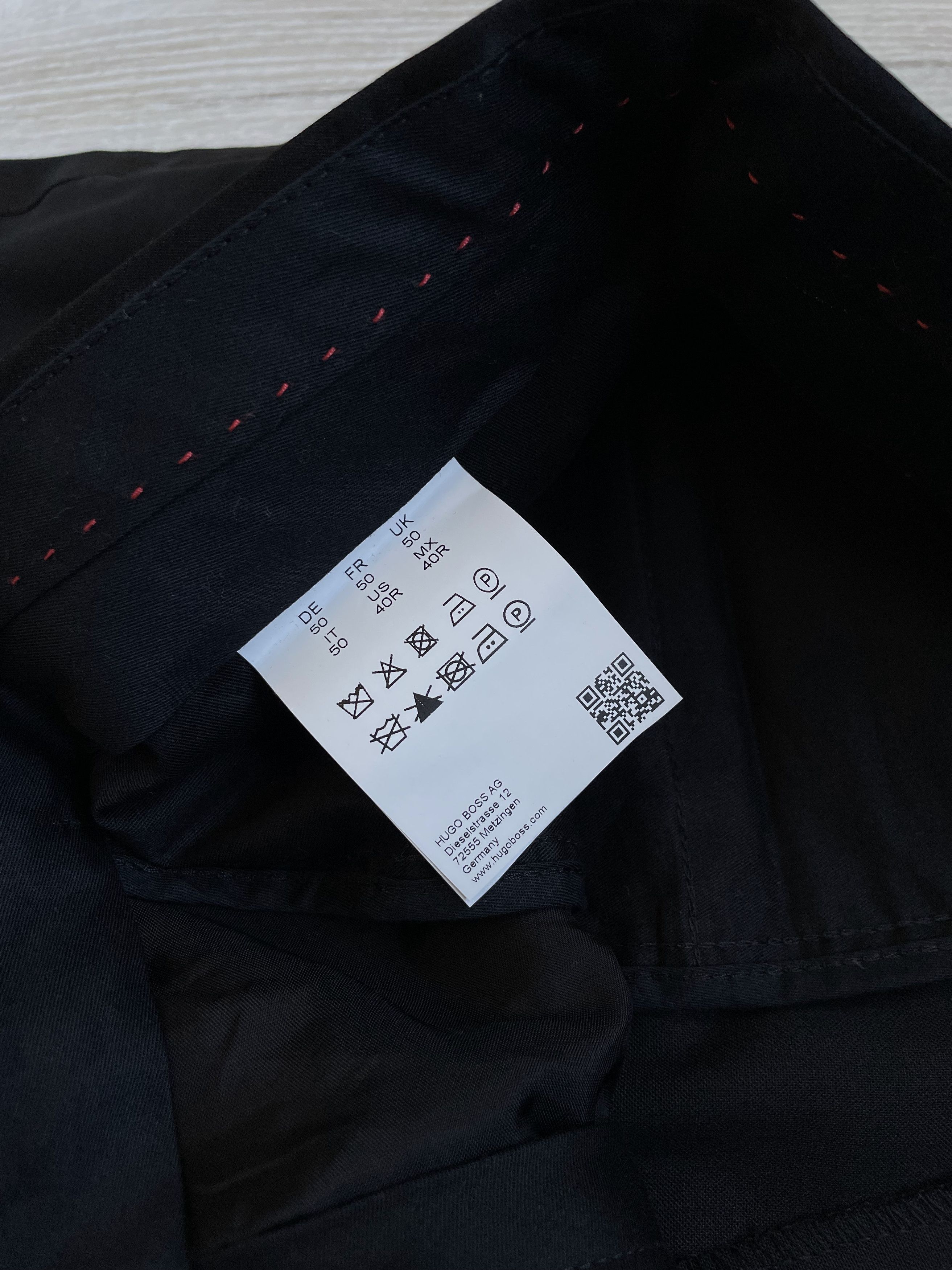 Hugo Boss Hubo Boss All Black Casual Pants Size US 32 / EU 48 - 5 Thumbnail
