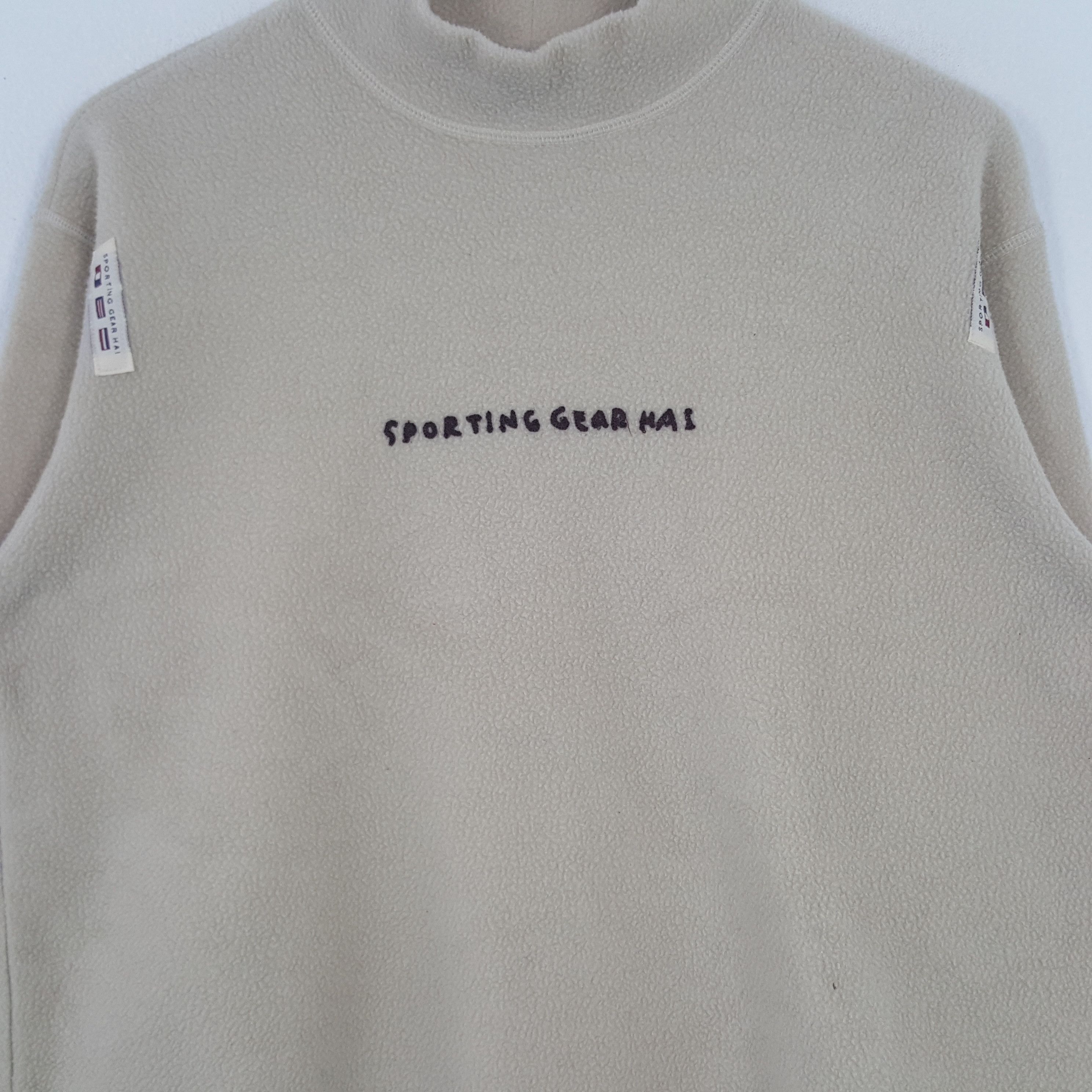 Hai Sporting Gear × Issey Miyake × Vintage Vintage Hai Sporting Gear by Issey Miyake Sweatshirt Size US M / EU 48-50 / 2 - 4 Thumbnail