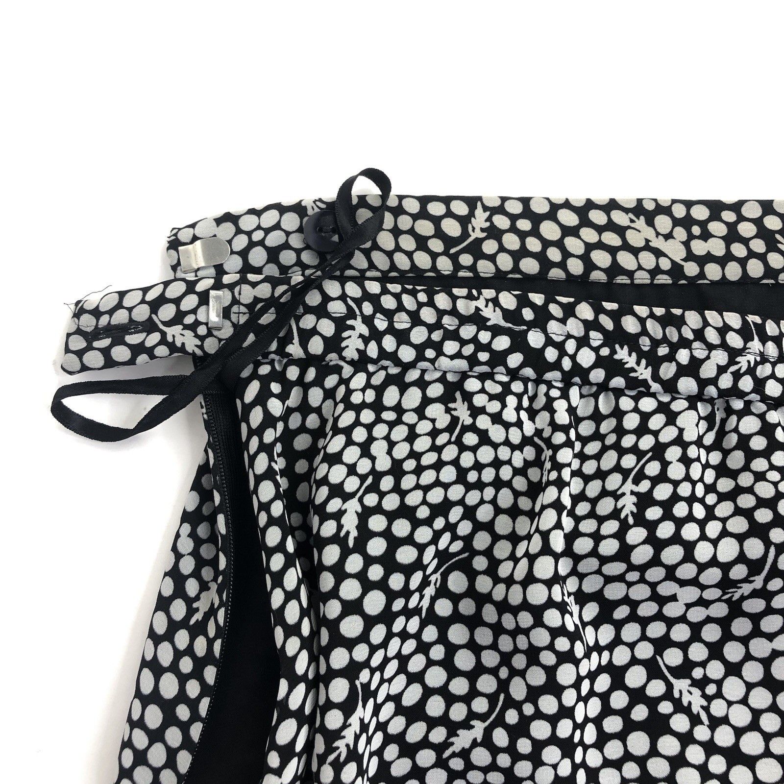 Coldwater Creek Coldwater Creek Floral Polka Dot Chiffon Fit & Flare Skirt L Size 34" / US 12 / IT 48 - 10 Thumbnail