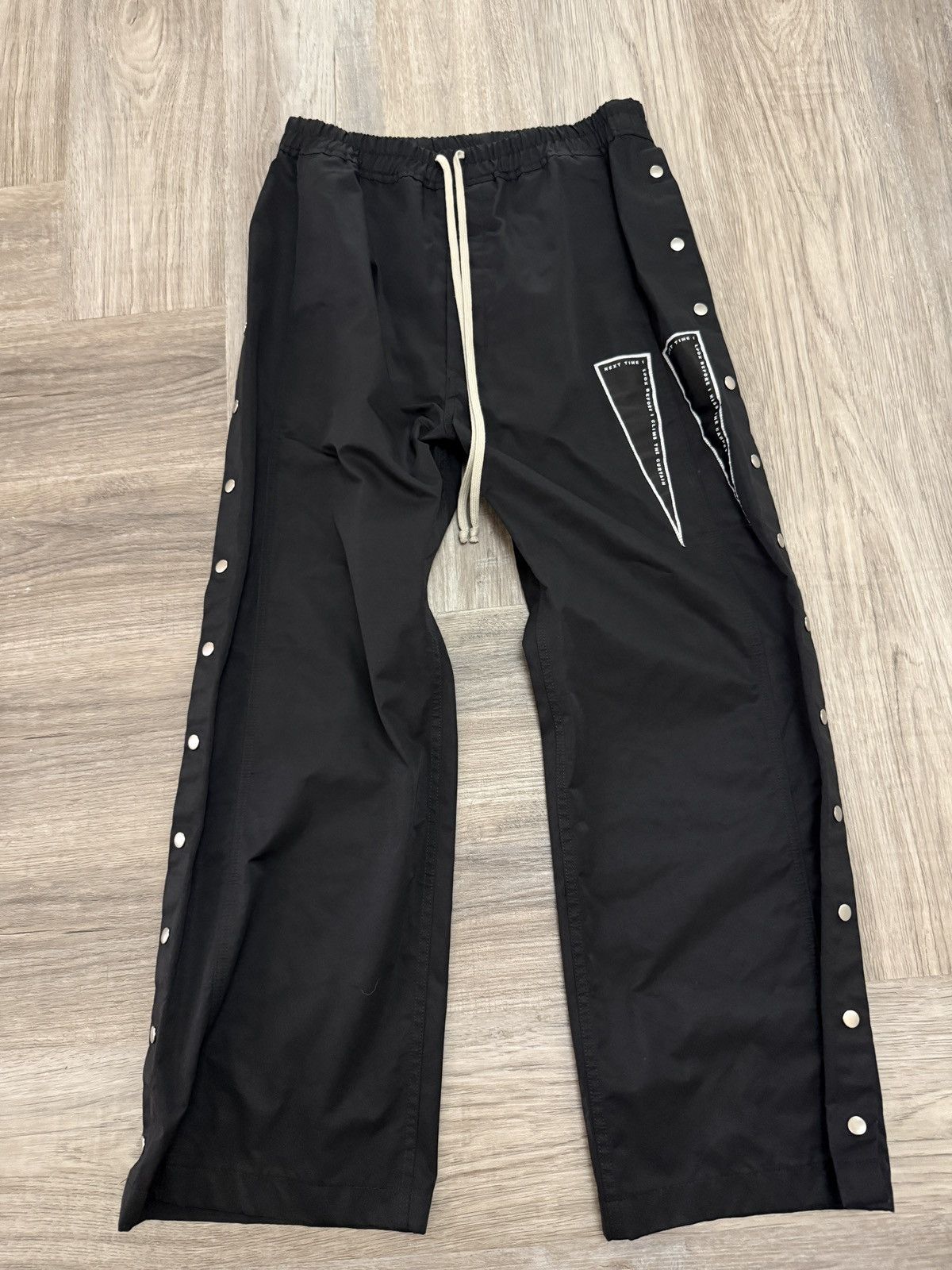 Rick Owens Rick Owens DRKSDW Pusher pants size L Size US 33 - 1 Thumbnail