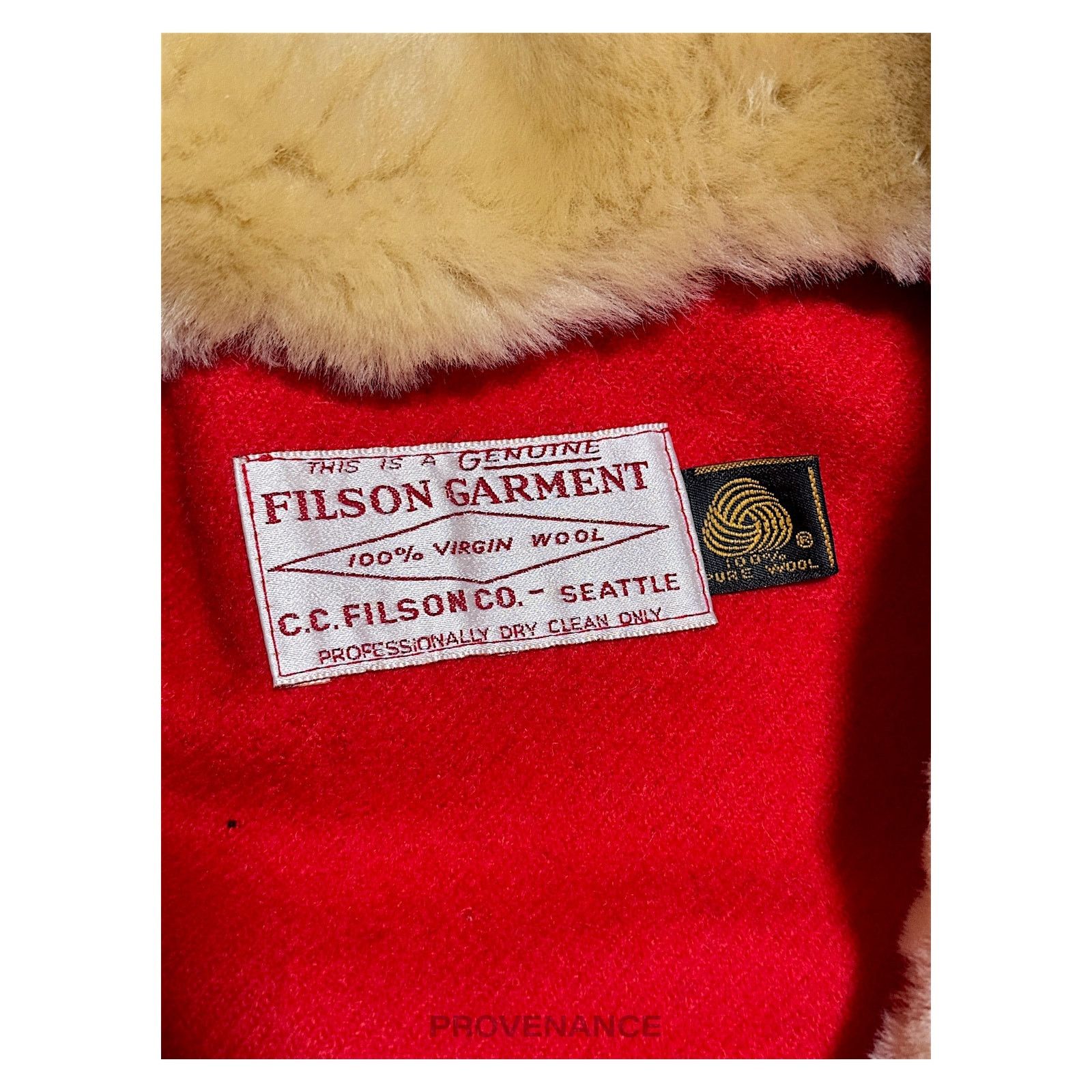 Filson 🔴 Filson Wool Packer Coat - Mackinaw Wool Red - 38 S Size US S / EU 44-46 / 1 - 9 Thumbnail