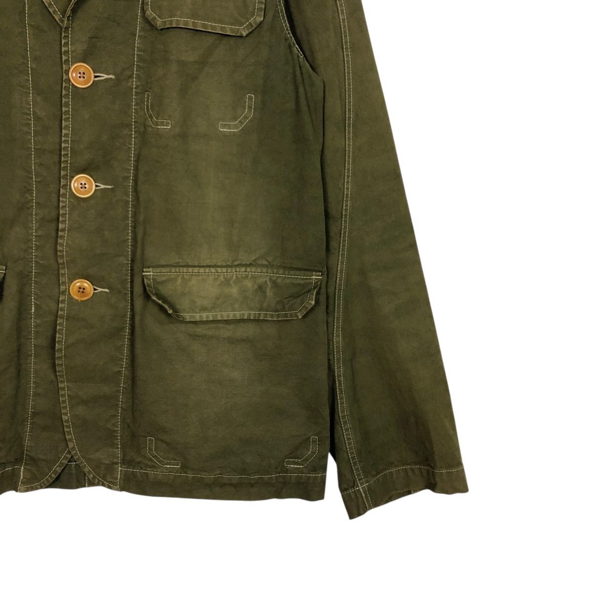 Japanese Brand 🔥VINTAGE CHORE WORK JACKET MILITARY DESIGN ISSEY MIYAKE Size US M / EU 48-50 / 2 - 7 Thumbnail