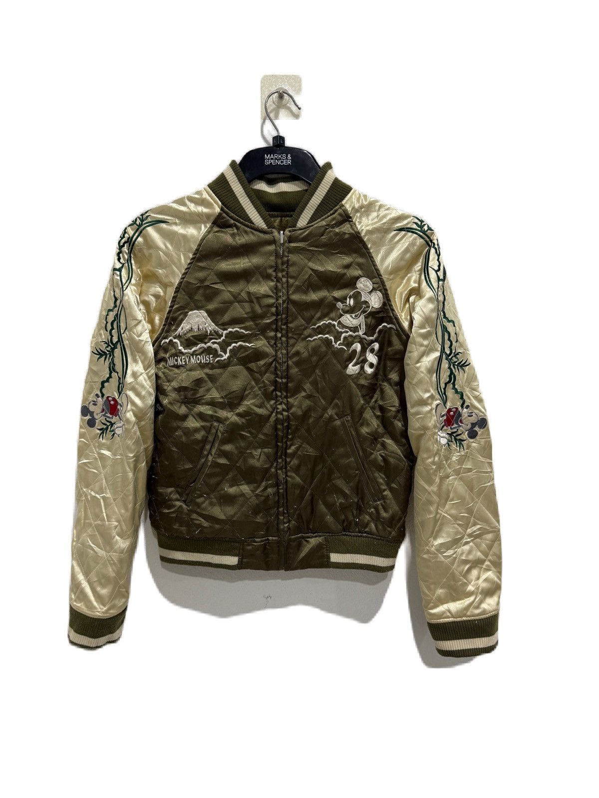 Mickey Mouse Sukajan Mickey Mouse Reversible Mount Fuji Embroidery Size M / US 6-8 / IT 42-44 - 1 Thumbnail