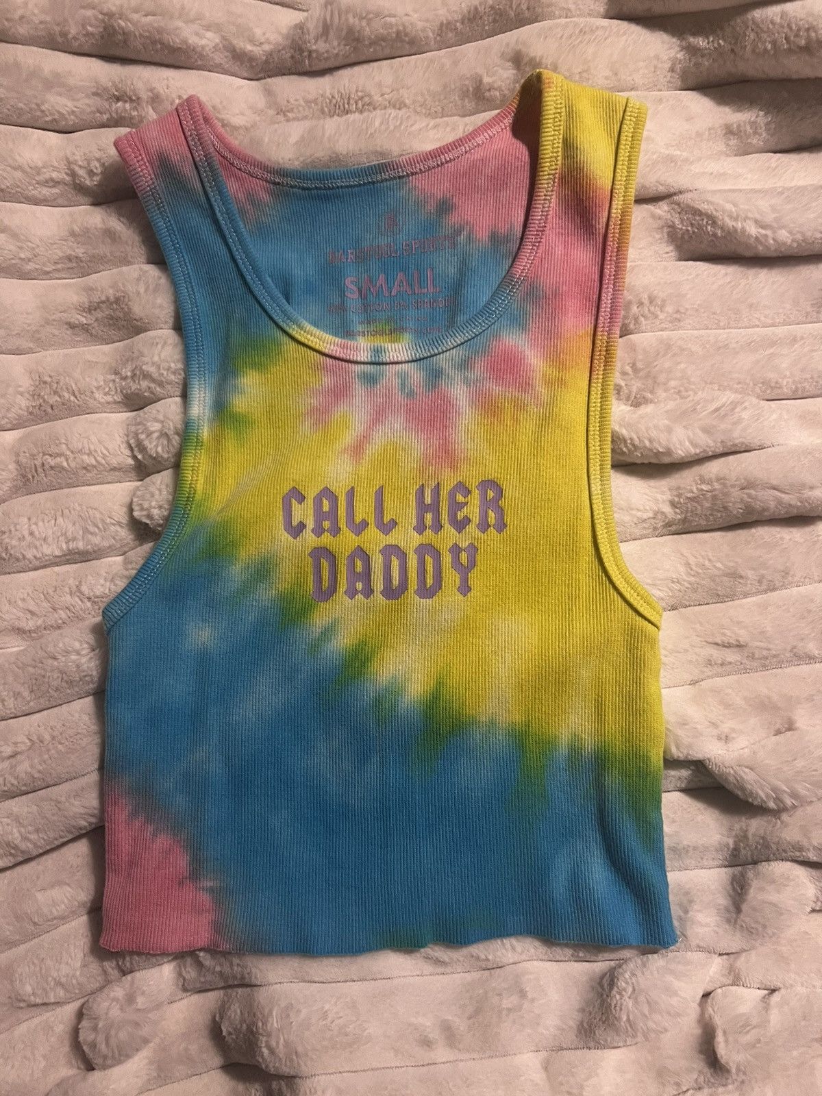 Vintage Call Her Daddy Barstool Sports tie-dye tank OG DADDY GANG Size S / US 4 / IT 40 - 7 Thumbnail