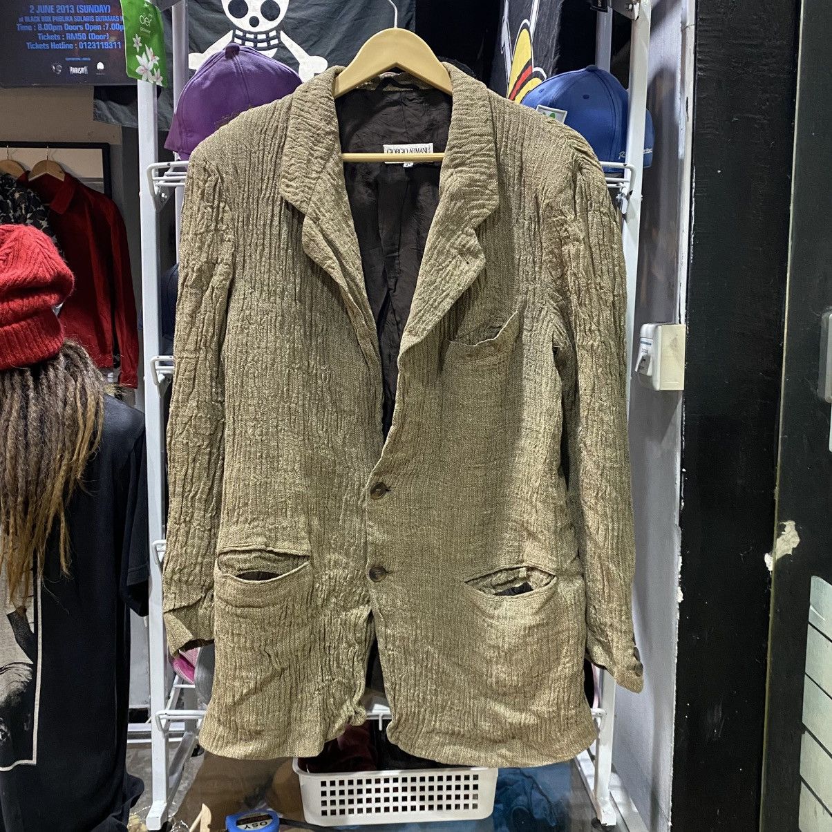 オープニング 大放出セール × Designers Italian × Armani Giorgio Vintage 80s-90s VINTAGE ジャケット・アウター