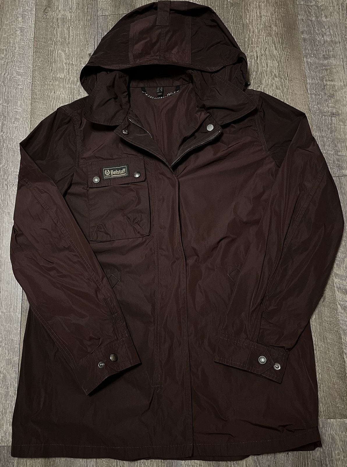 Belstaff Belstaff Trailmaster Logo Appliquéd Waxed Cotton Jacket Size M / US 6-8 / IT 42-44 - 1 Thumbnail