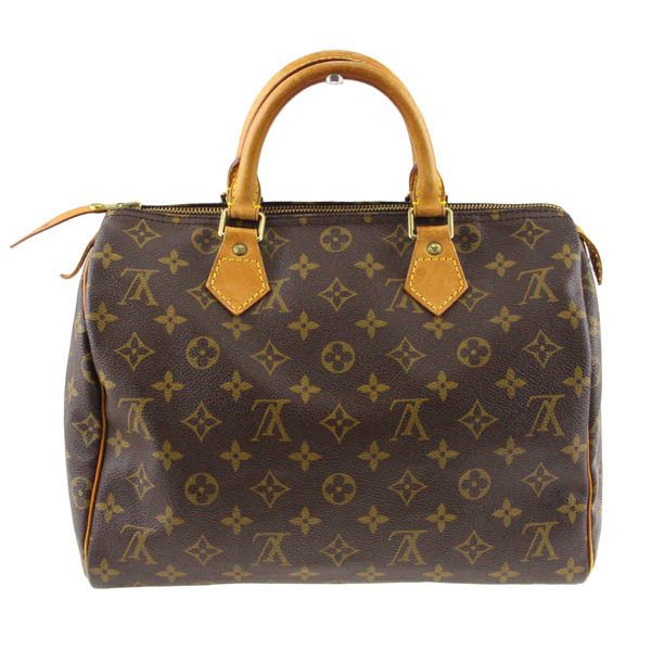 Louis Vuitton Monogram Speedy 30 Handbag Mini Boston Bag