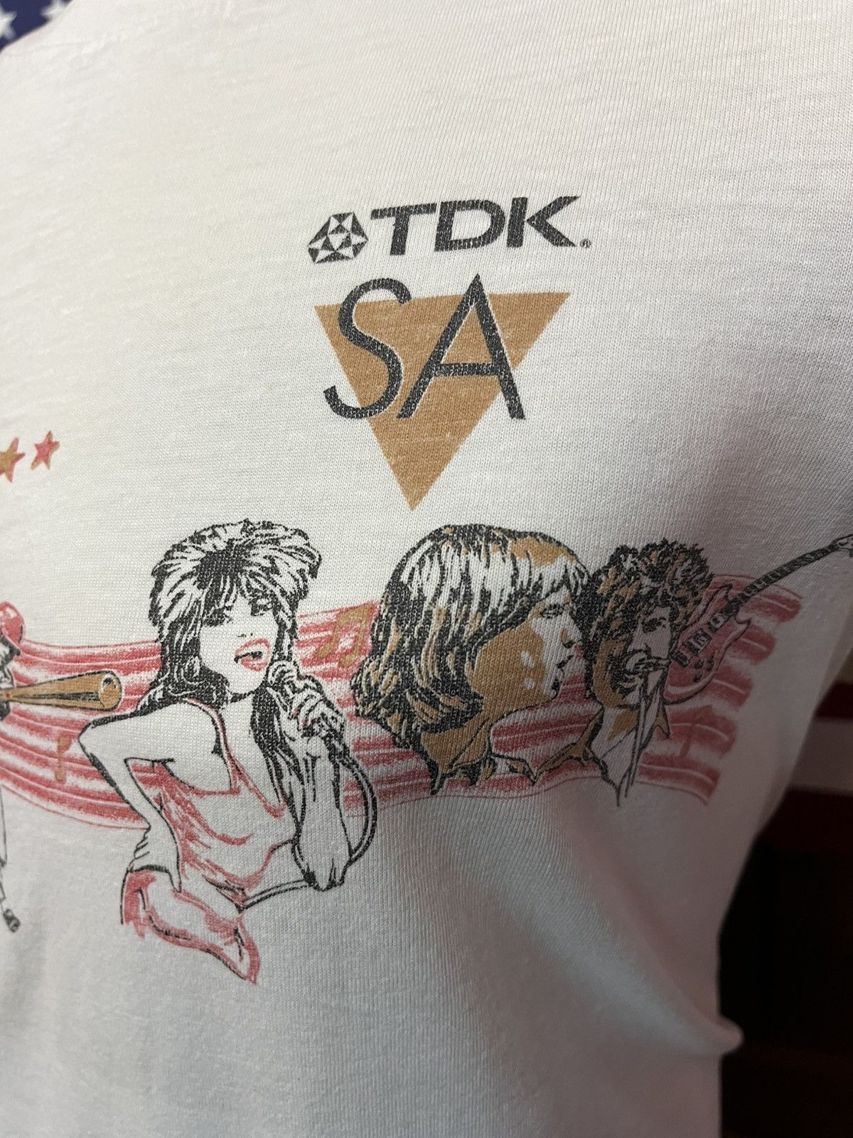 Vintage Vtg 80s TDK SA Size US XL / EU 56 / 4 - 2 Thumbnail