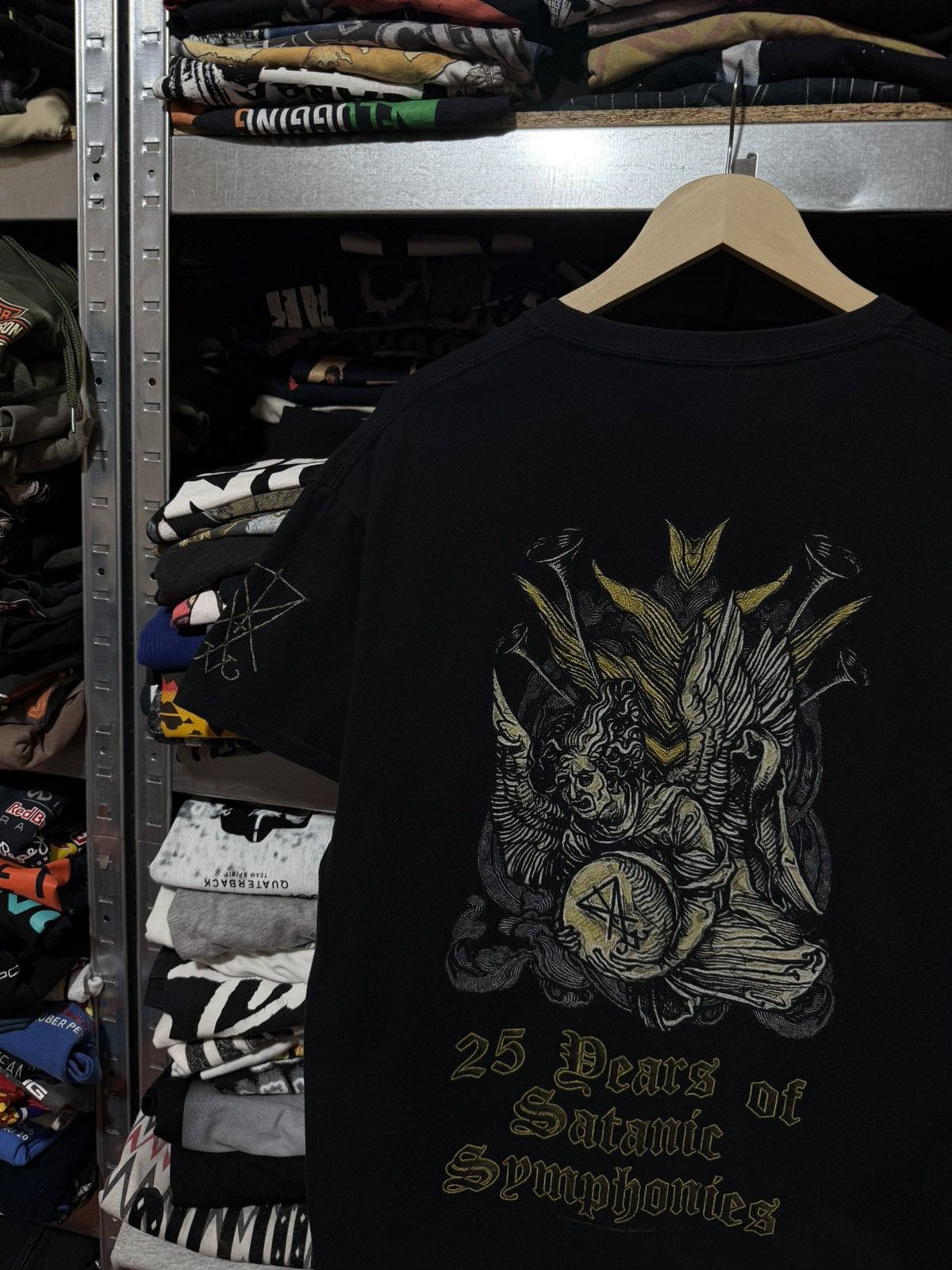 Band Tees Vintage Dark Funeral 25 Years Of Satanic Symphonies T-Shirt Size US L / EU 52-54 / 3 - 4 Thumbnail