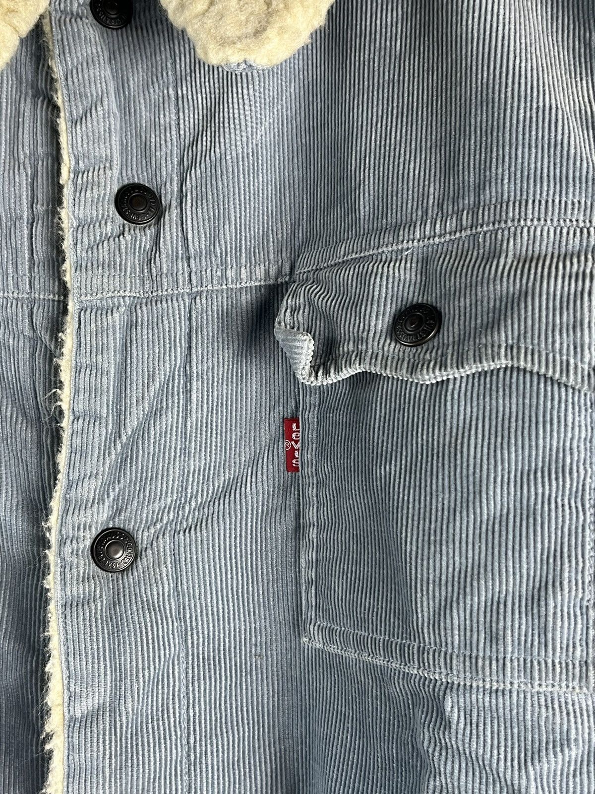 If Six Was Nine × Levi's Levi's Fur Corduroy Jacket Size US L / EU 52-54 / 3 - 8 Thumbnail