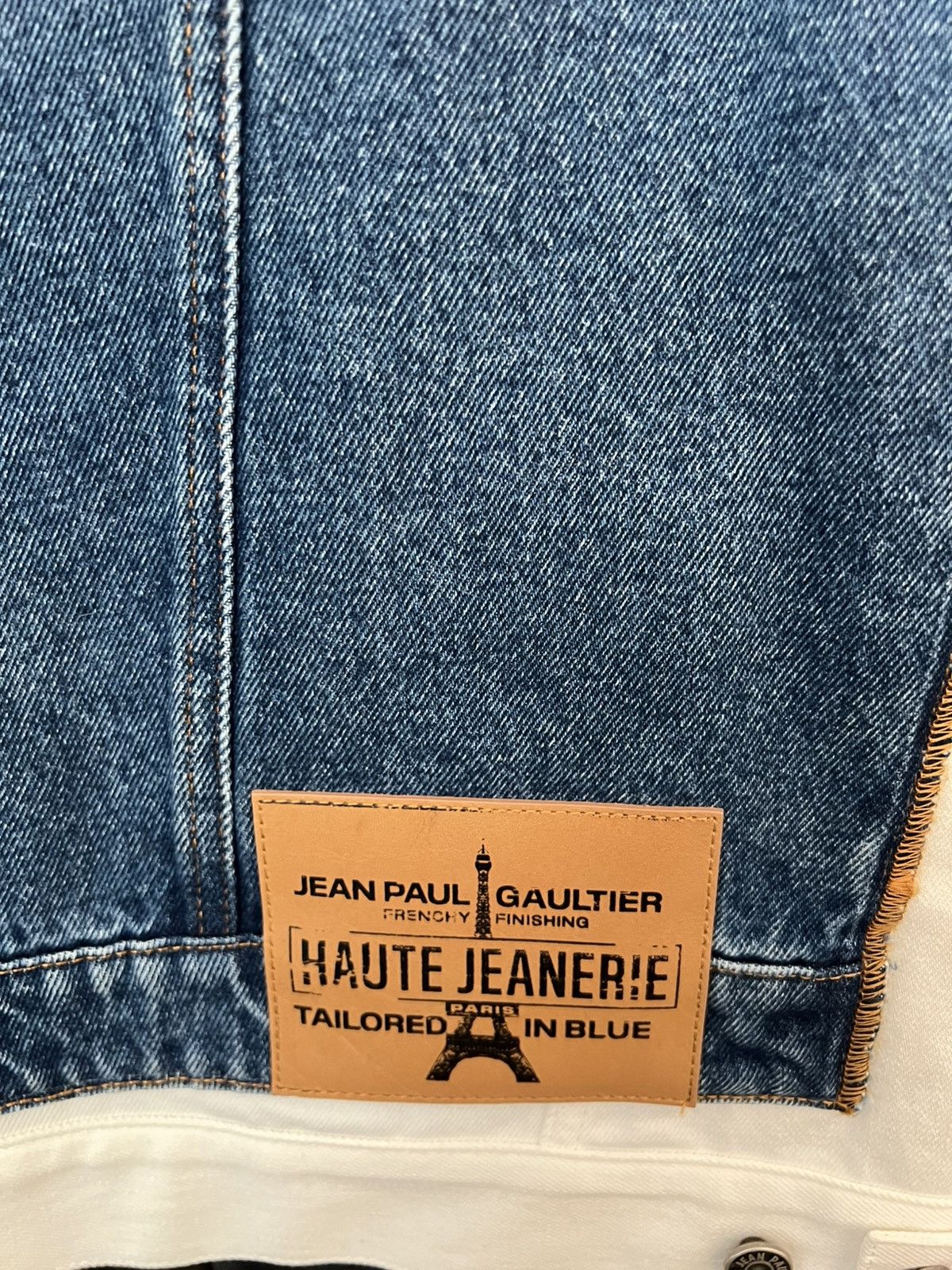 Jean Paul Gaultier The Trompe-l'œil Denim Jacket Size US S / EU 44-46 / 1 - 3 Thumbnail