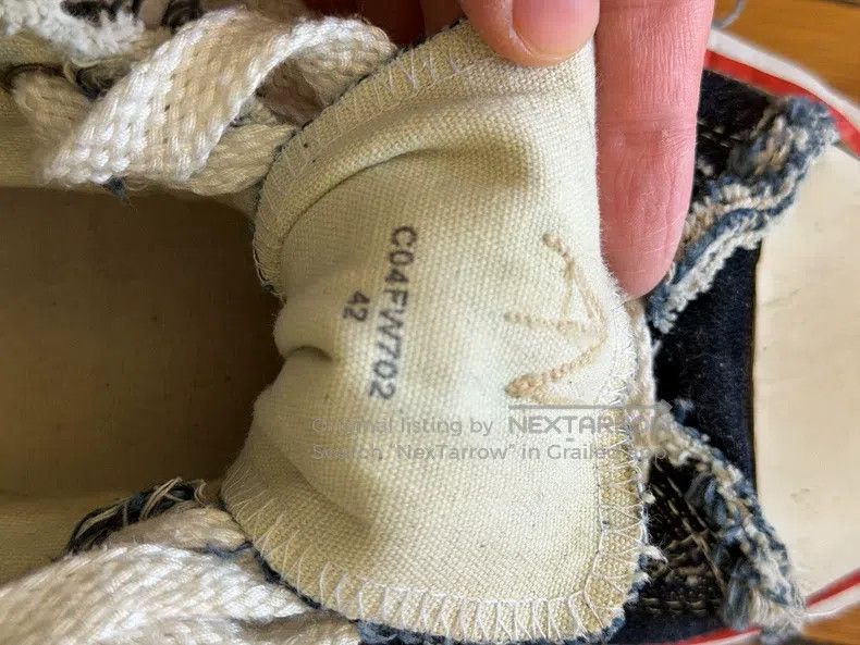 Nigel Cabourn Nigel Cabourn Low-top canvas sneakers Size US 9 / EU 42 - 3 Thumbnail