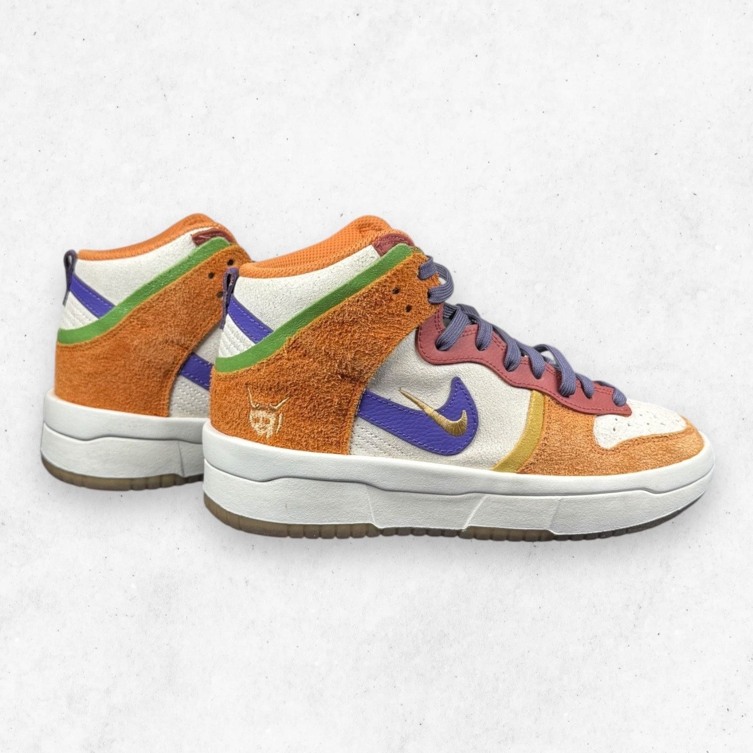 Nike Nike Dunk High Up Setsubun Sail Cinnabar Magma Sz 7.5 Size US 7.5 / IT 37.5 - 4 Thumbnail