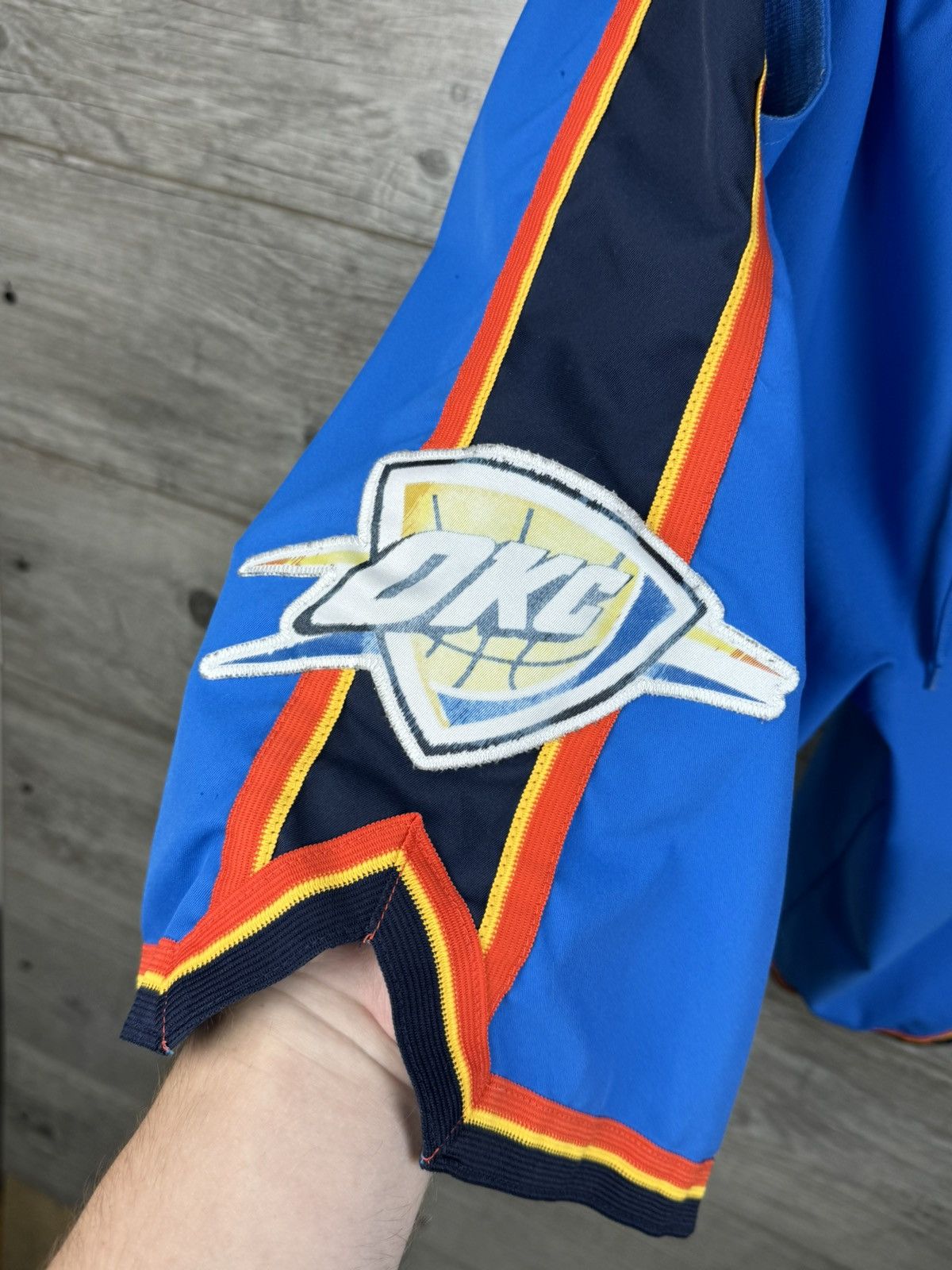 NBA Adidas NBA shorts 🩳 OKC size L Size US 34 / EU 50 - 12 Thumbnail