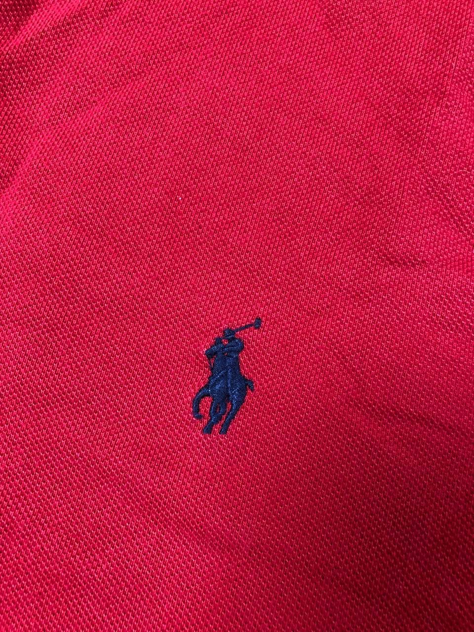 Polo Ralph Lauren T-Shirt Ralph Lauren by Polo mens red logo vintage crazy Y2K Size US L / EU 52-54 / 3 - 6 Thumbnail