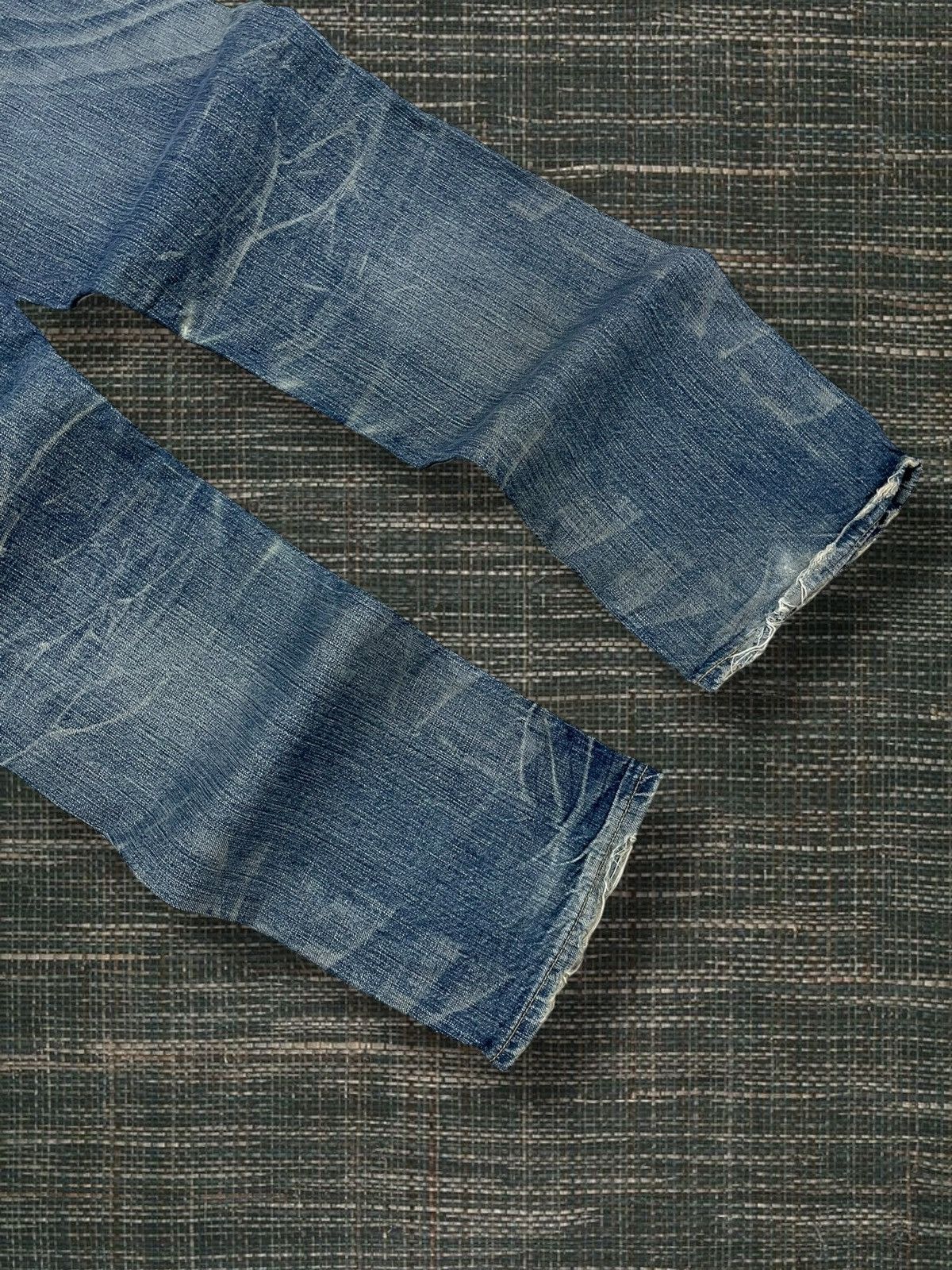 Levi's Vintage Clothing Vintage OG 1990s Designer Levis 501 Distressed Denim Size US 30 / EU 46 - 10 Thumbnail