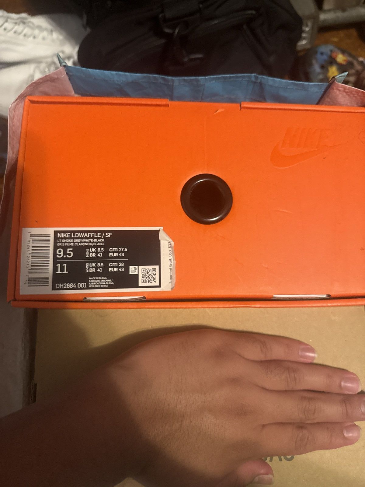 Nike Nike Sacai Fragment LD Waffle “Grey” Size US 9.5 / EU 42-43 - 7 Thumbnail