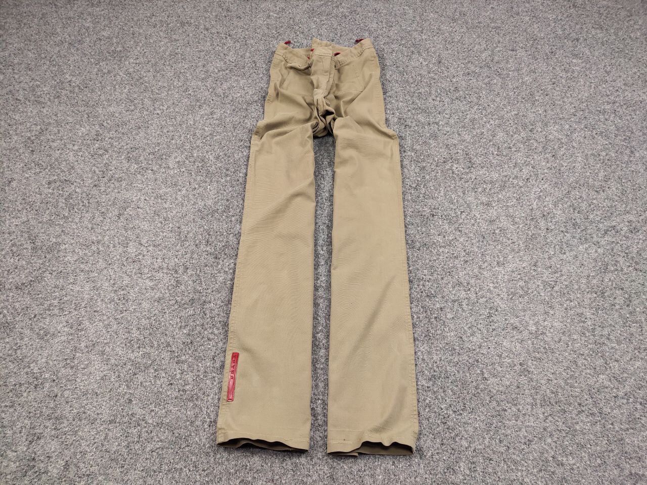 Prada Vintage Prada Red Tab Authentic Beige Trouser Women's Pants Size 30" / US 8 / IT 44 - 2 Thumbnail