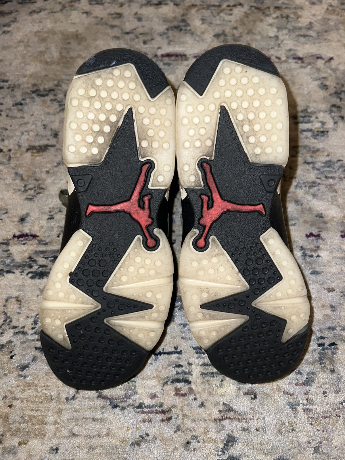 Jordan Brand × Nike × Travis Scott Travis Scott Air Jordan 6 Olive Sz 5.5Y Size US 5.5 / EU 38 - 6 Thumbnail