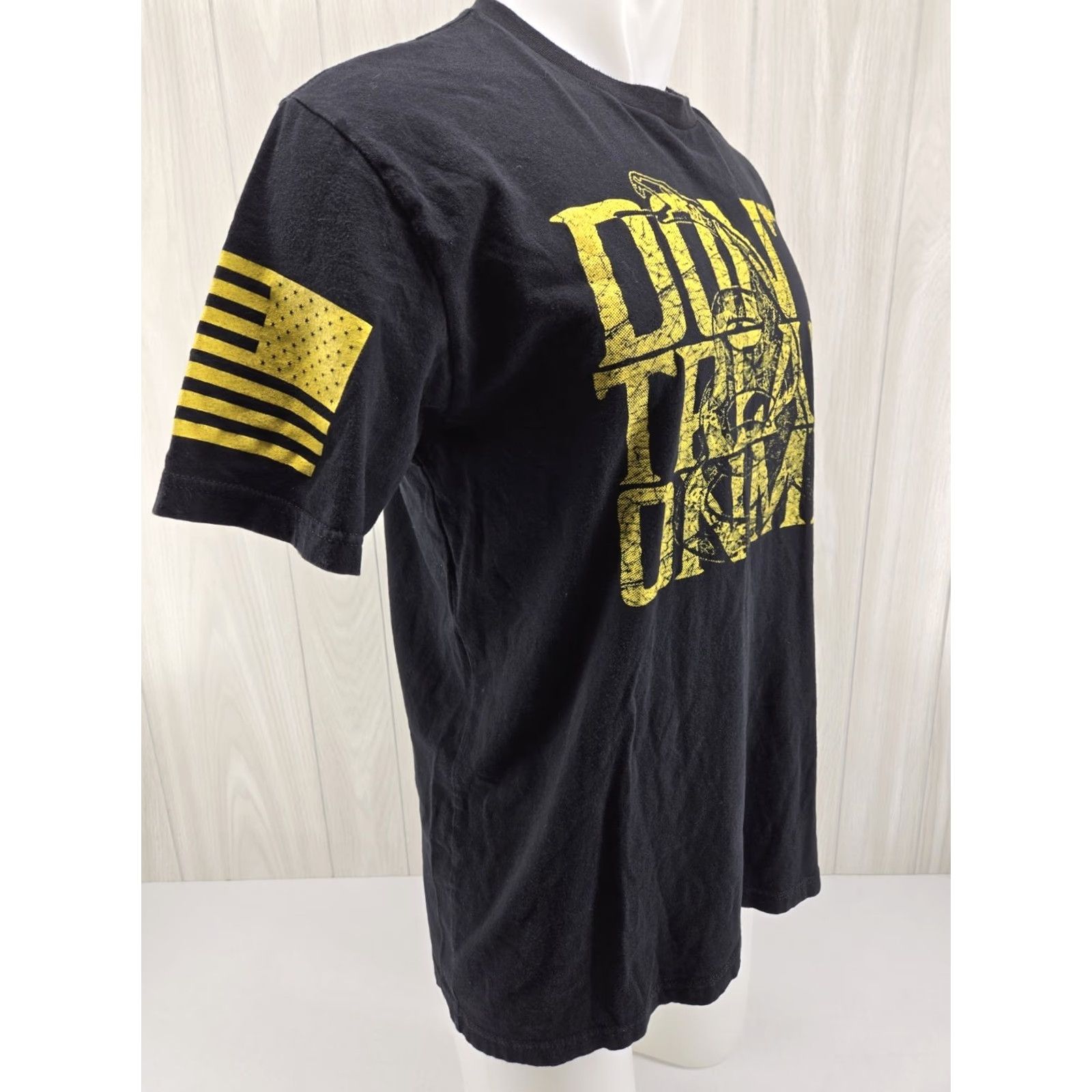 Logo 7 Grunt Style T‑Shirt Men Large Black Don't Tread On Me Logo Short Sleeve Size US L / EU 52-54 / 3 - 6 Thumbnail