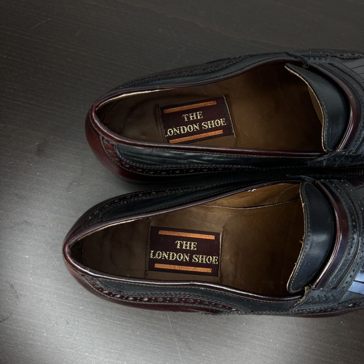 Vintage Vintage Loafers Formal Patent Genuine Leather Shoes Elegant Size US 8.5 / EU 41-42 - 8 Thumbnail