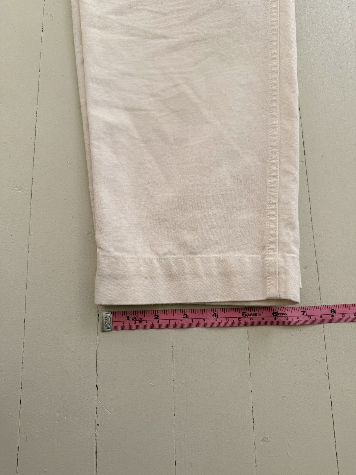 Vintage Cream/ tan/ ecru Officine General Fatigue Chino Pants Size US 28 / EU 44 - 5 Thumbnail