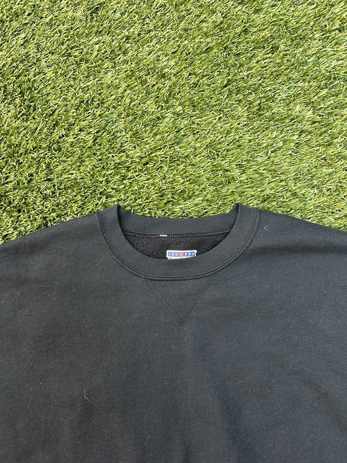 Jerzees × Vintage Vintage Jerzees Blank Crewneck Size US L / EU 52-54 / 3 - 2 Thumbnail