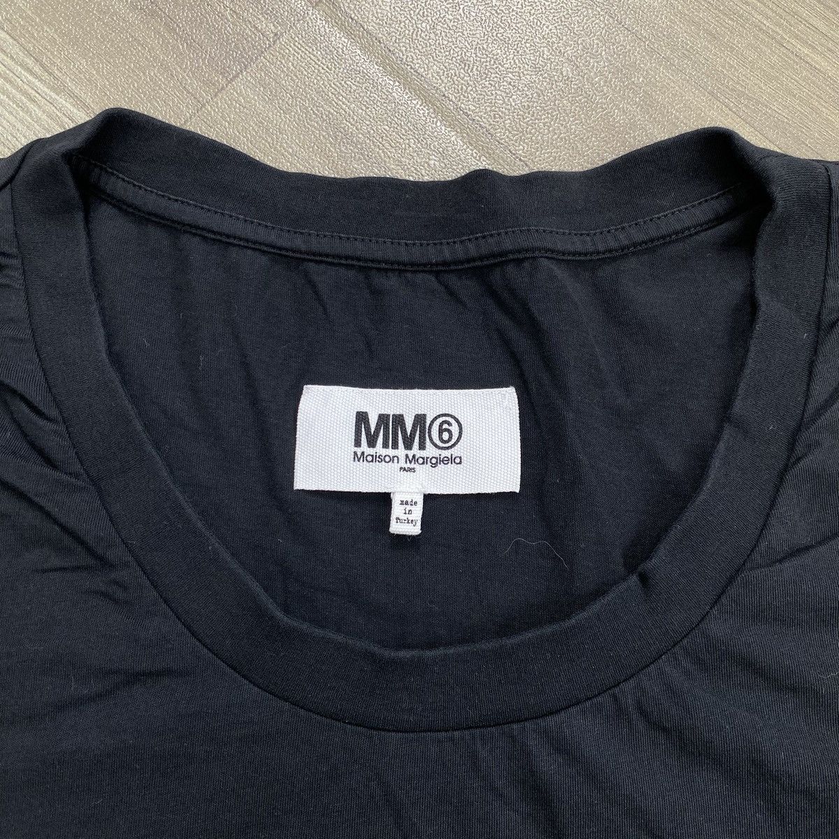 MM6 Maison Margiela Paris Basic Tee Italian Designer Luxury