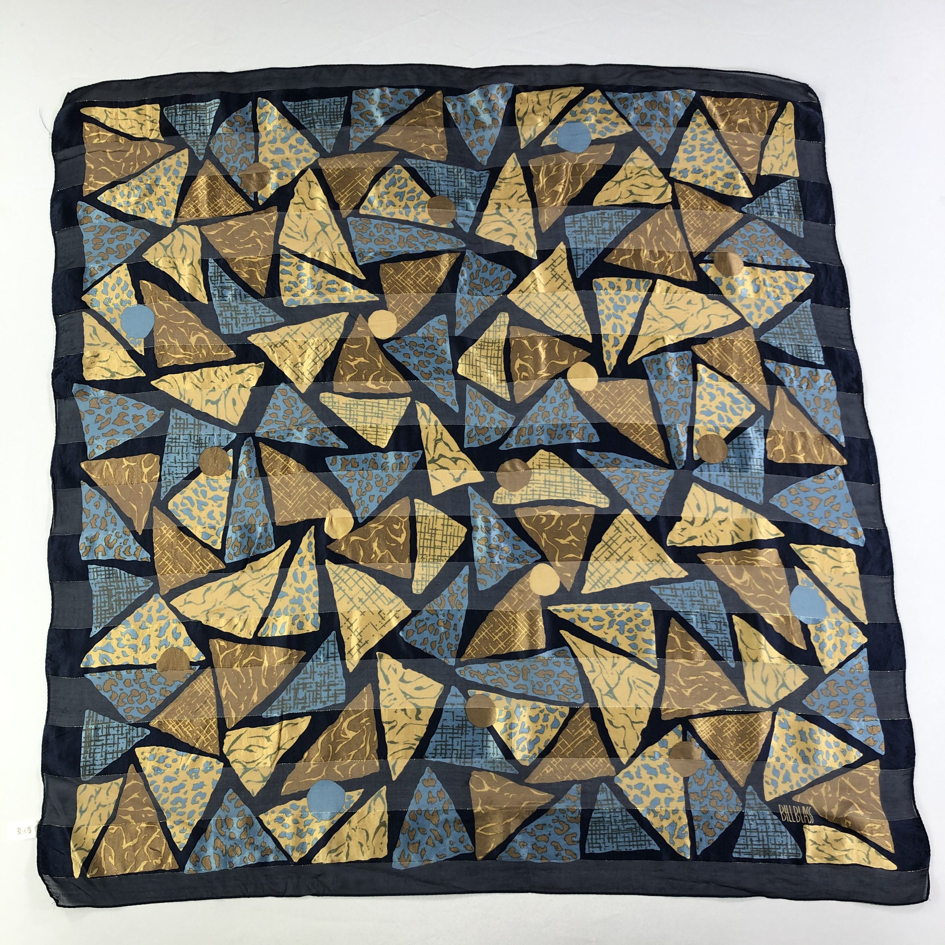 Bill Blass Vintage Bill Blass Silk Scarf Size ONE SIZE - 2 Thumbnail