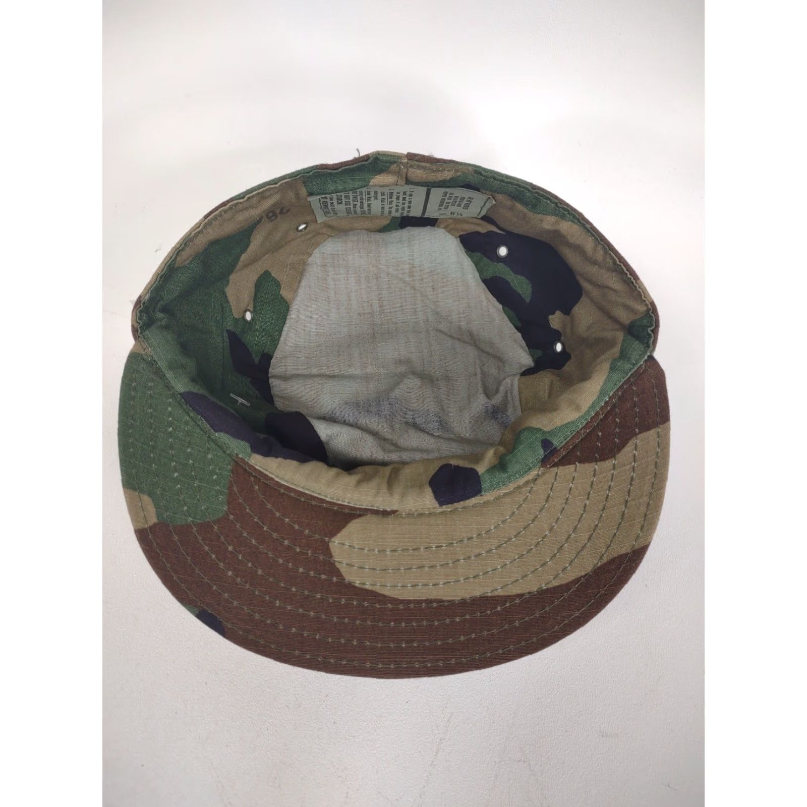 Vintage VINTAGE US Army Military Issue BDU Woodland Camo Hot Weather Cap Hat Size 6 1/2 NEW Size ONE SIZE - 7 Thumbnail