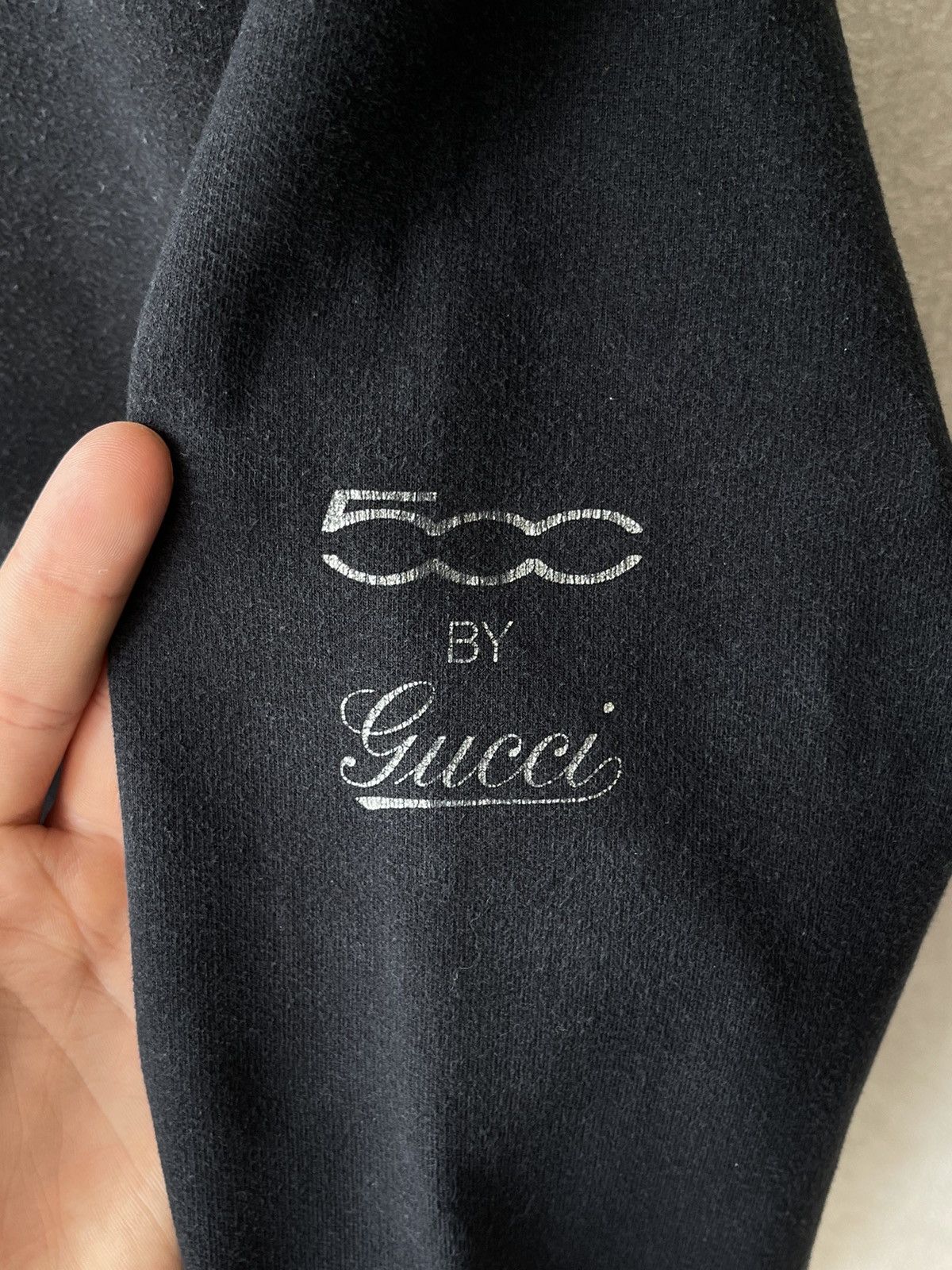 Gucci Gucci x Fiat 500 Limited Edition Zip-Up Hoodie Web Cuffs Size US M / EU 48-50 / 2 - 2 Thumbnail