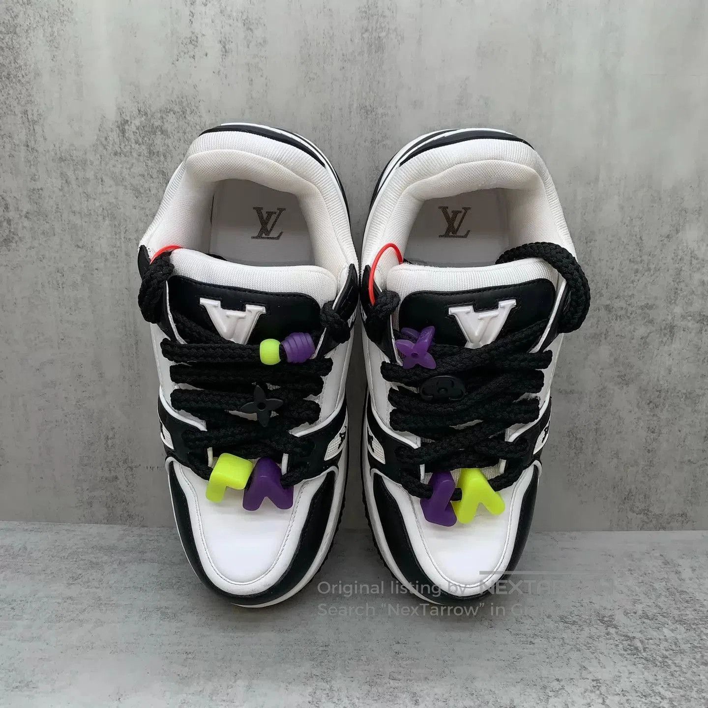 Louis Vuitton Black Low. Size US 8 / EU 41 - 6 Thumbnail