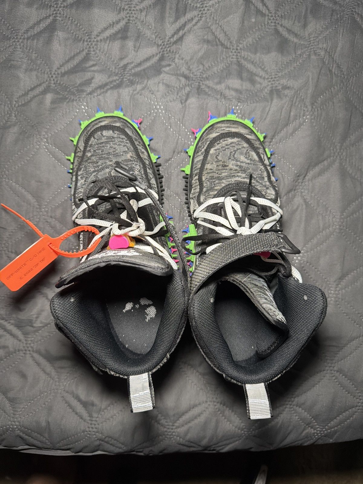Nike × Off-White Air force 1 mid black Size US 8.5 / EU 41-42 - 4 Thumbnail
