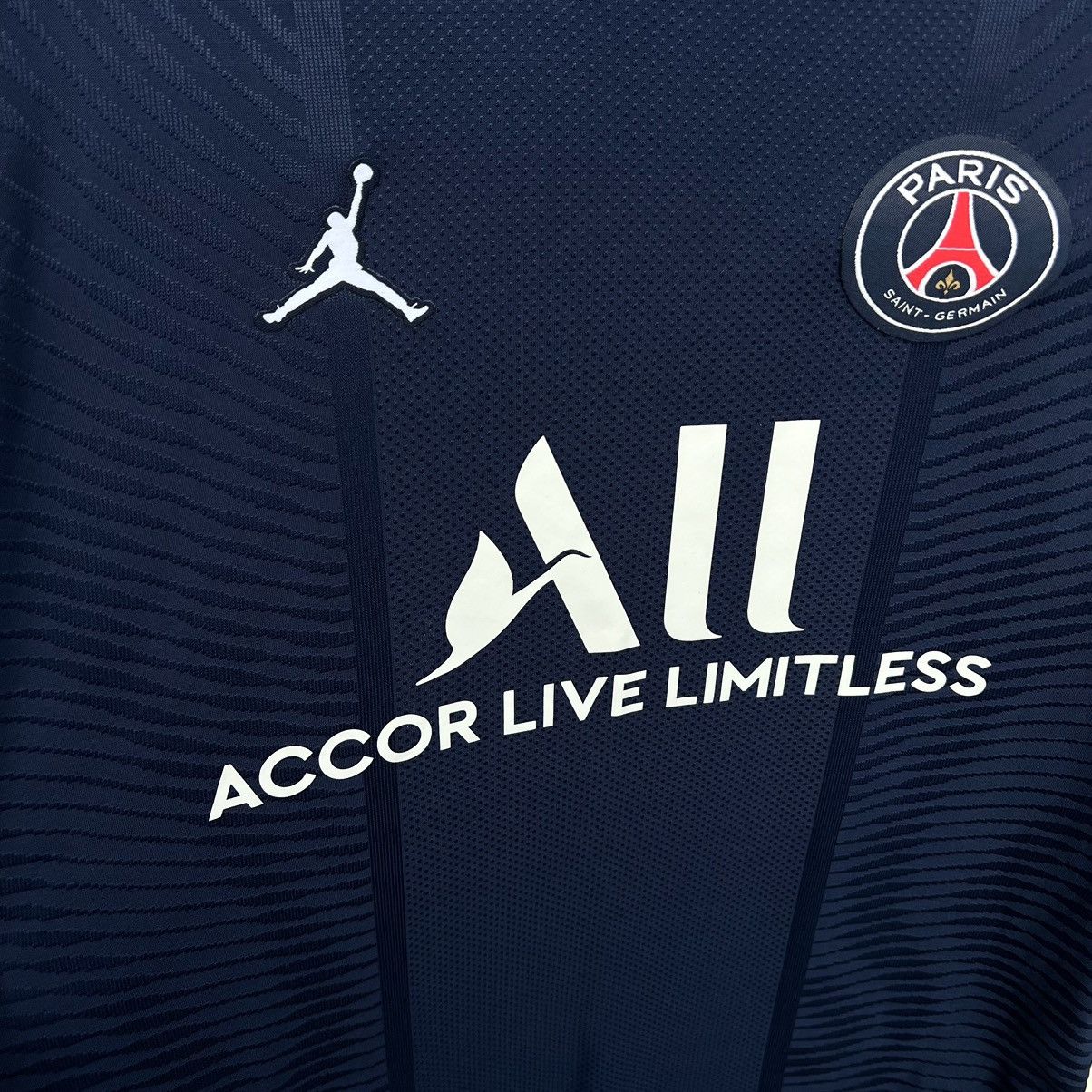 Jordan Brand PSJ Paris Saint Germain soccer jersey Messi 30 (fake) Size US L / EU 52-54 / 3 - 6 Thumbnail